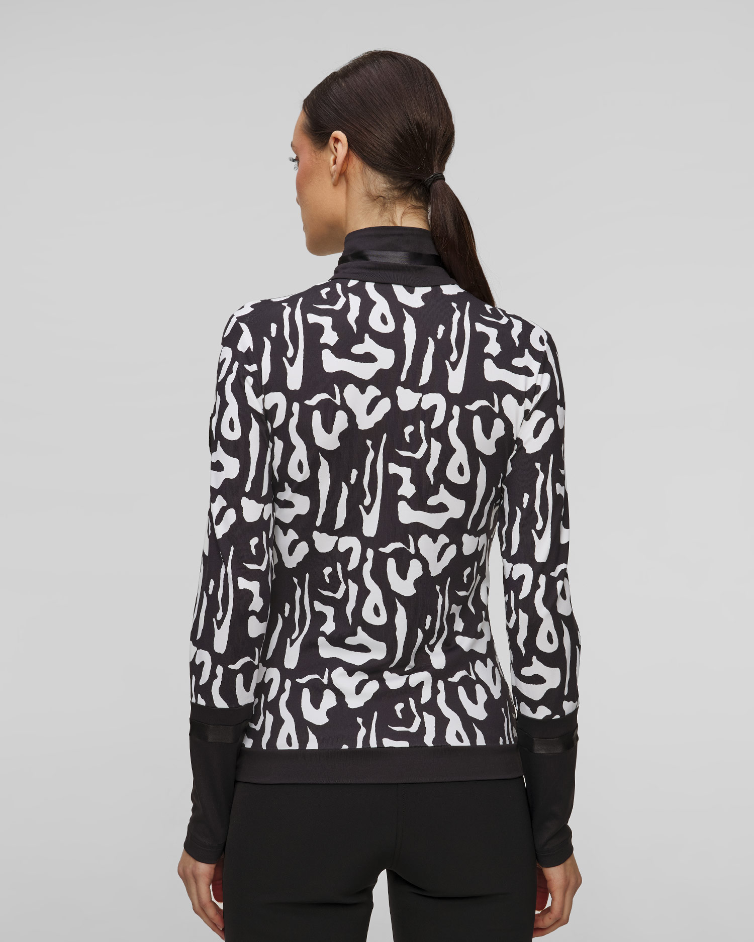 Women's ski turtleneck Toni Sailer Amie Print