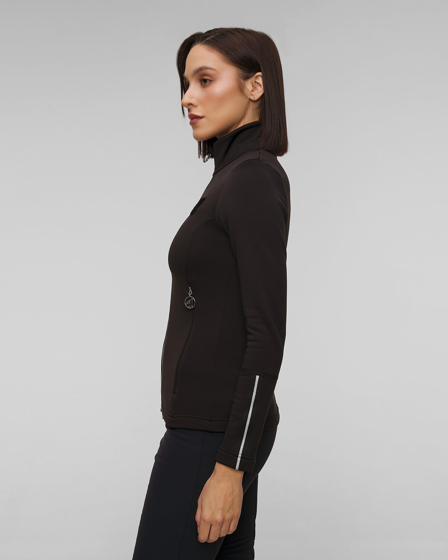 Women's black ski sweatshirt Toni Sailer Kathi
