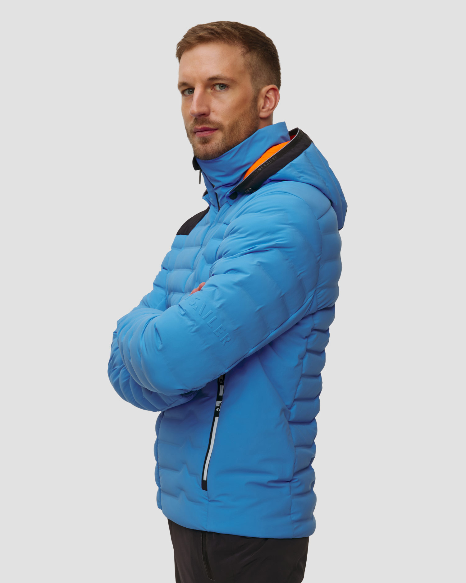 Men's blue ski jacket Toni Sailer Howard