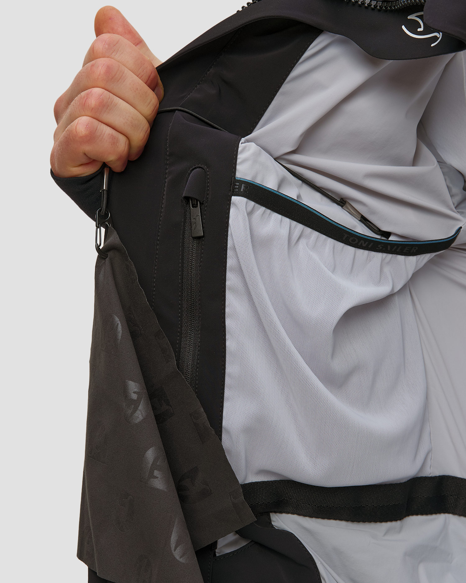 Men's blue ski jacket Toni Sailer Matti