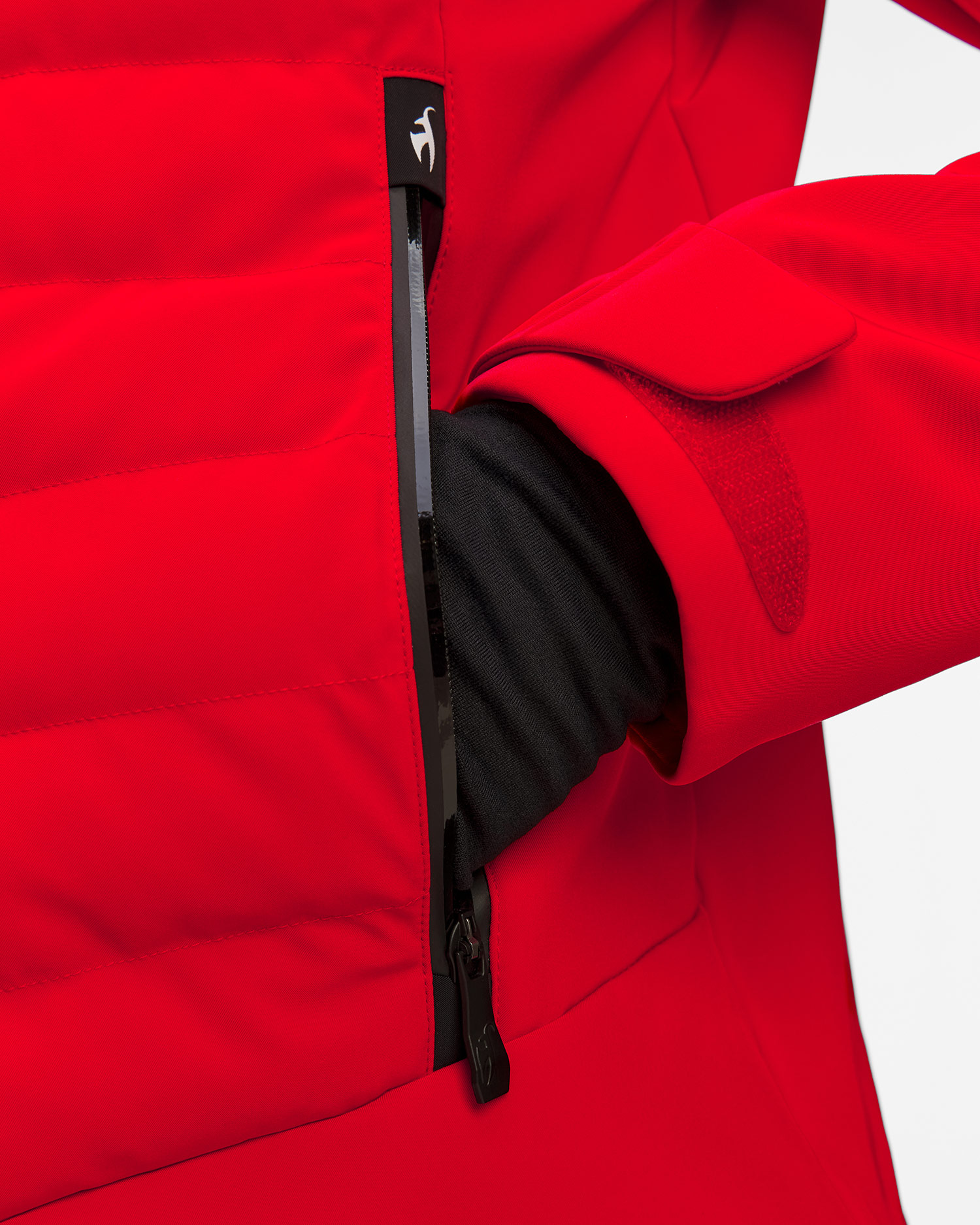 Veste de ski rouge pour hommes Toni Sailer Matti