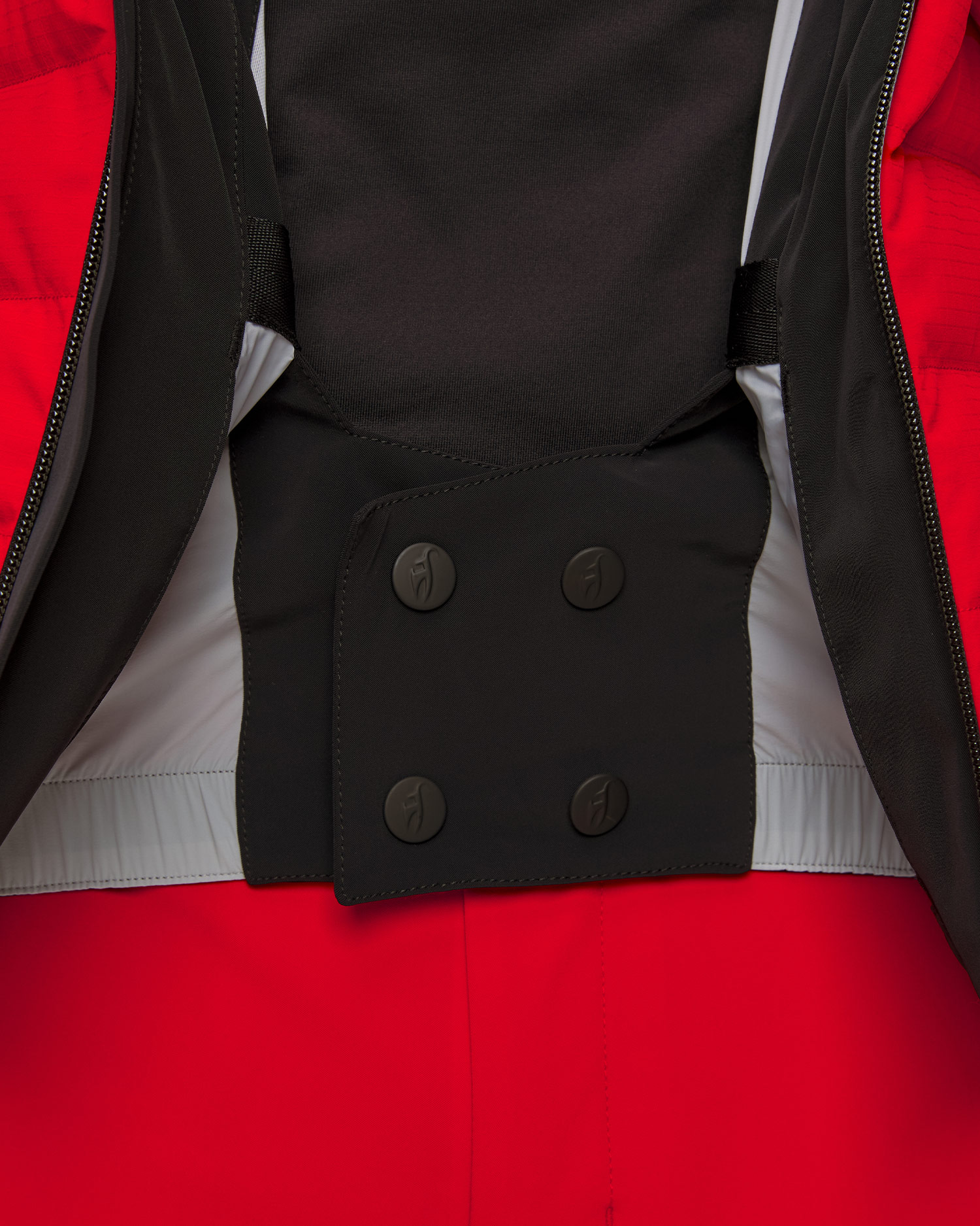 Veste de ski rouge pour hommes Toni Sailer Gideon