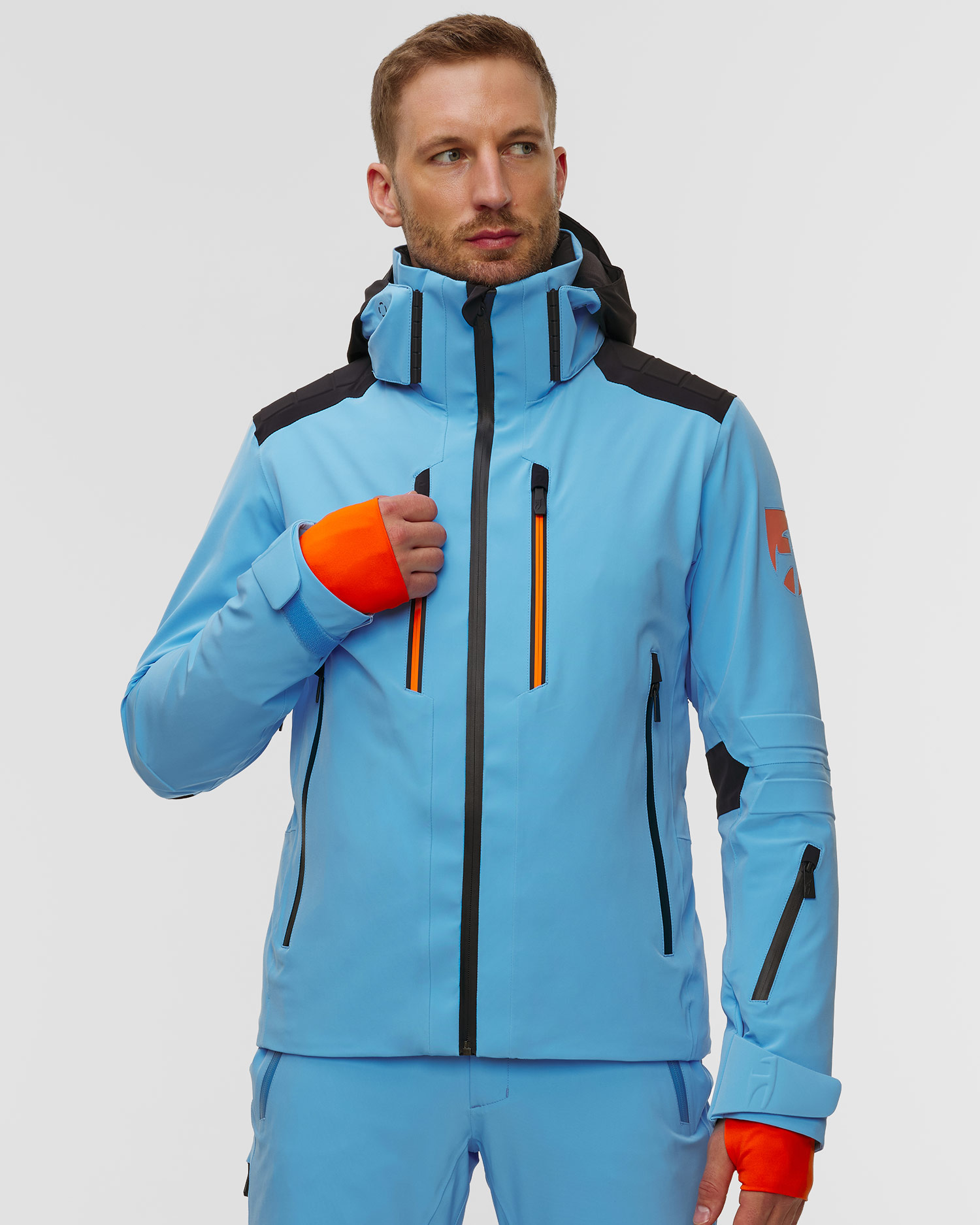 Men's blue ski jacket Toni Sailer Evan