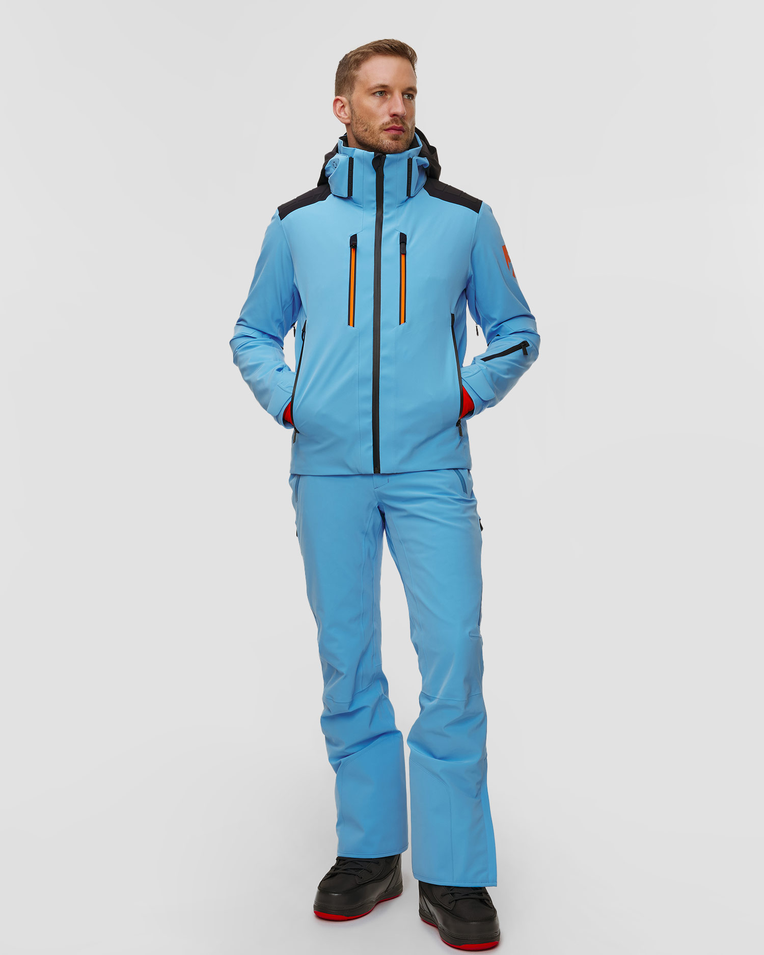 Men's blue ski jacket Toni Sailer Evan