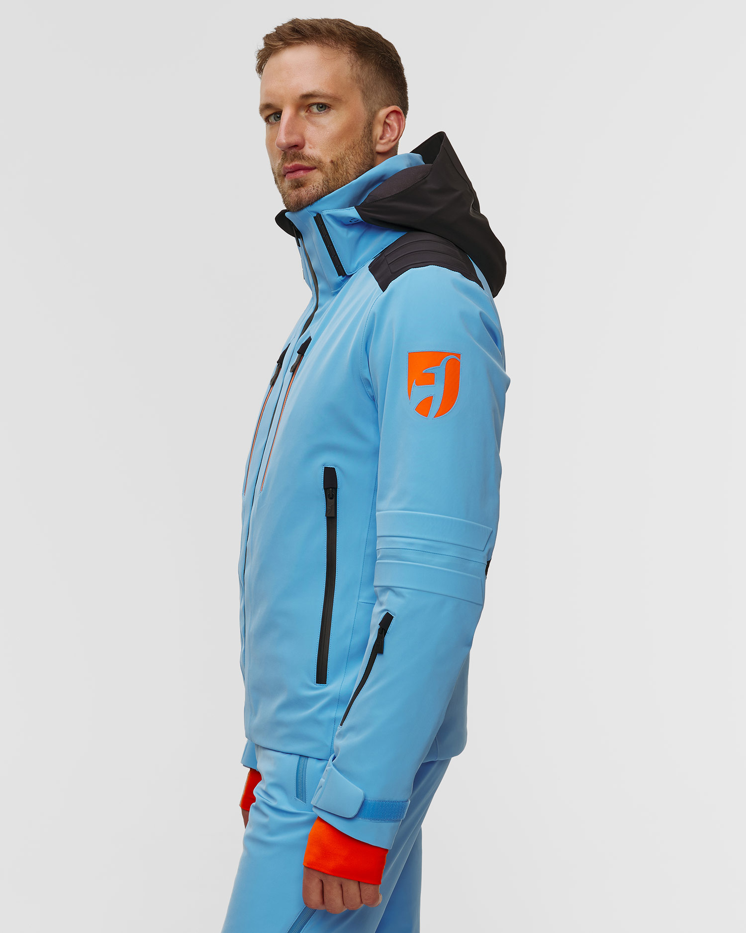 Men's blue ski jacket Toni Sailer Evan