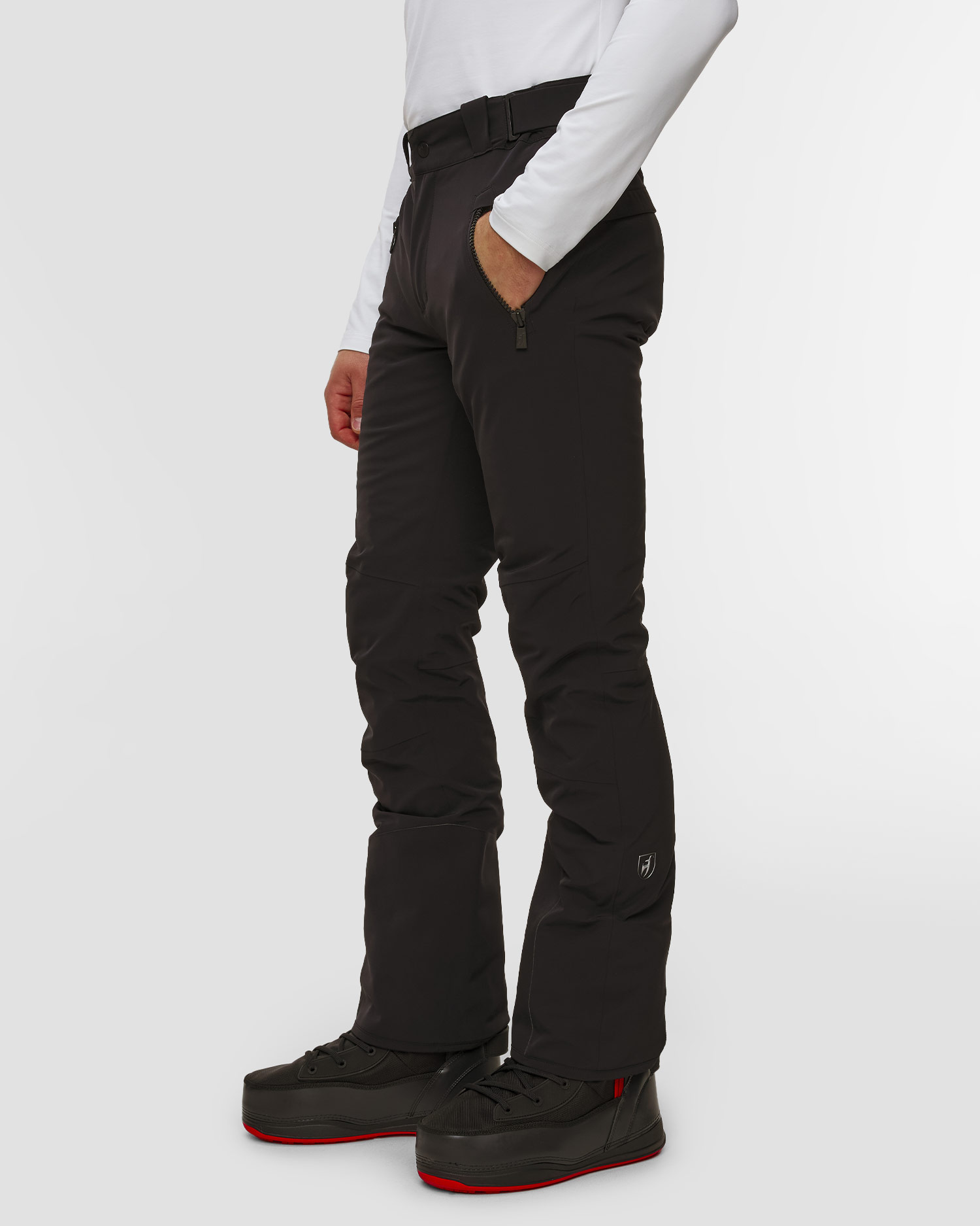 Toni Sailer William Herren-Skihose in Schwarz