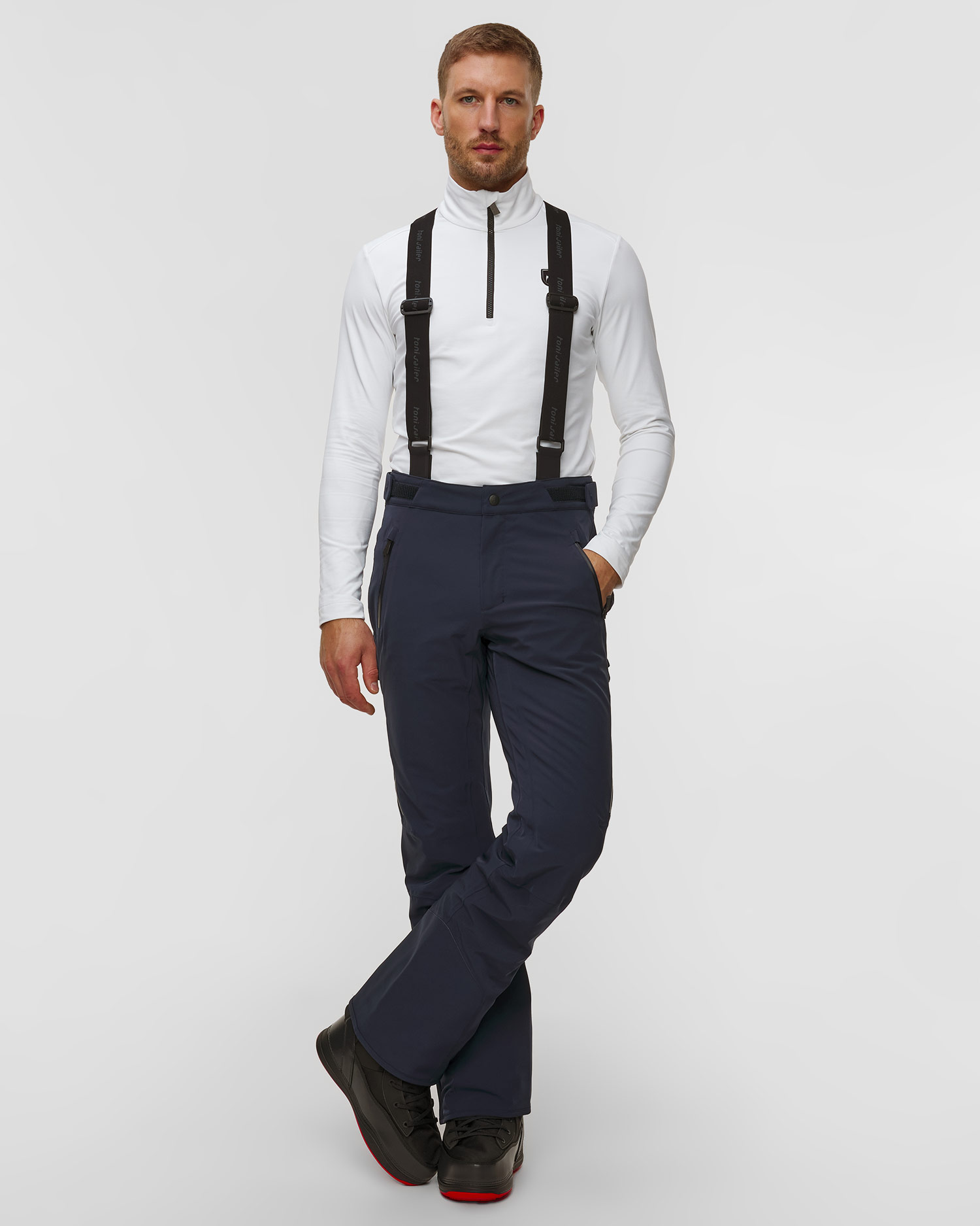 Pantalon de ski bleu marine pour hommes Toni Sailer Nicky