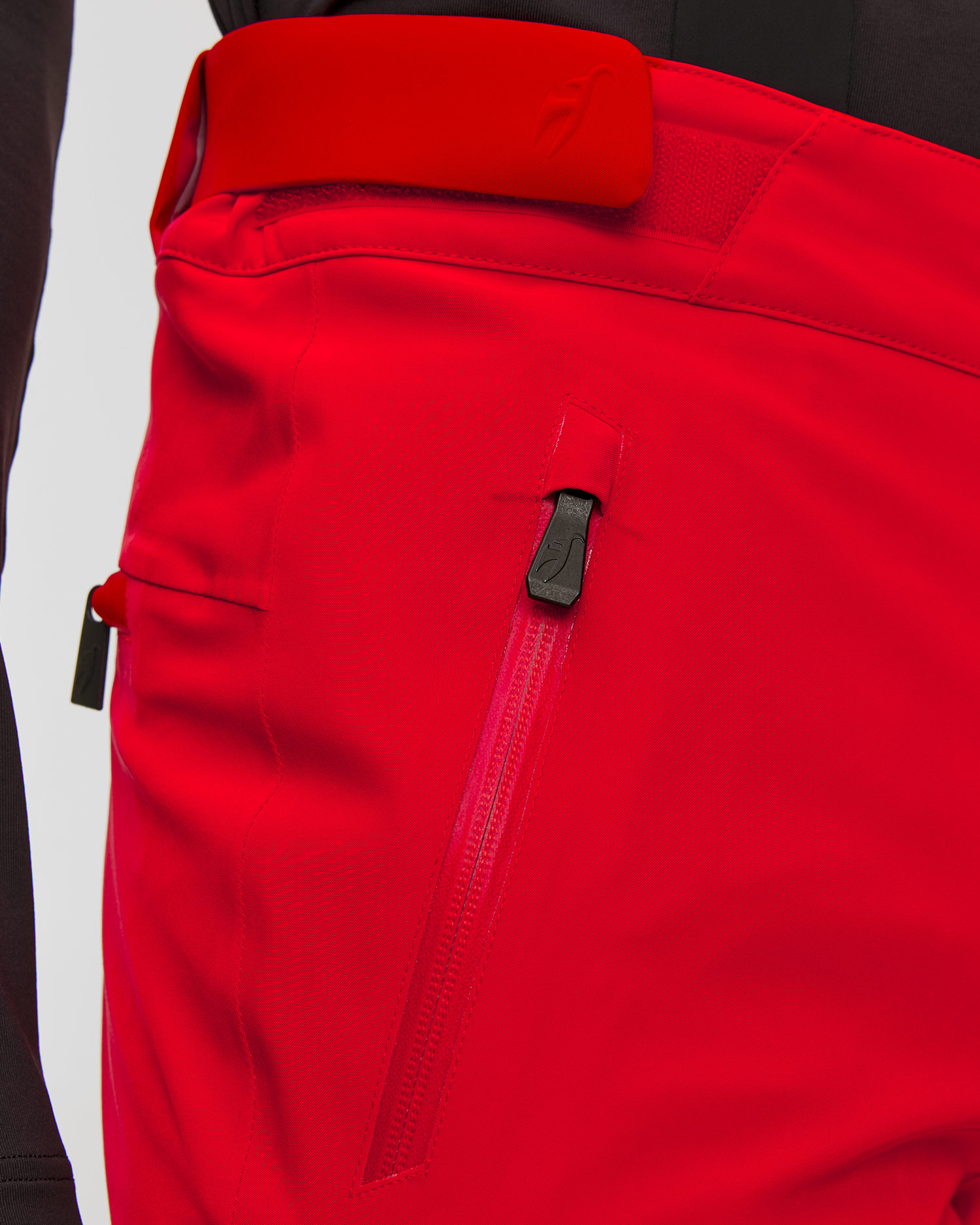 Pantalon de ski rouge pour hommes Toni Sailer Nicky