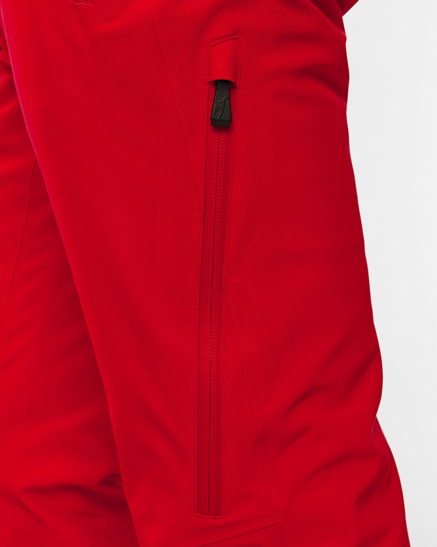 Pantalon de ski rouge pour hommes Toni Sailer Nicky