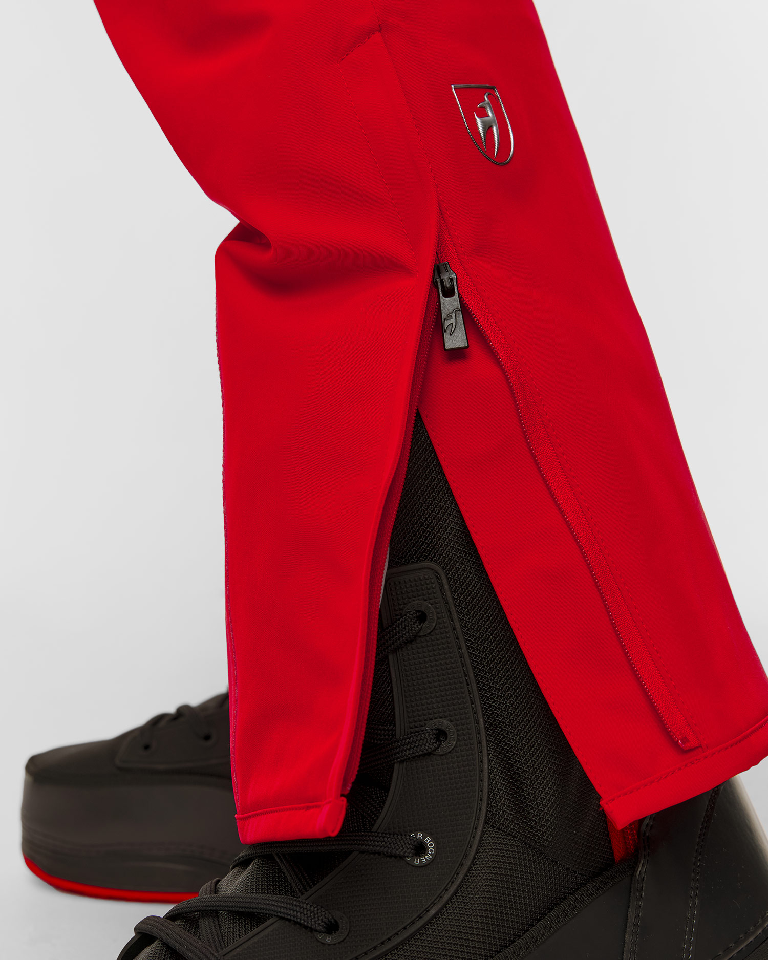 Pantalon de ski rouge pour hommes Toni Sailer Nicky