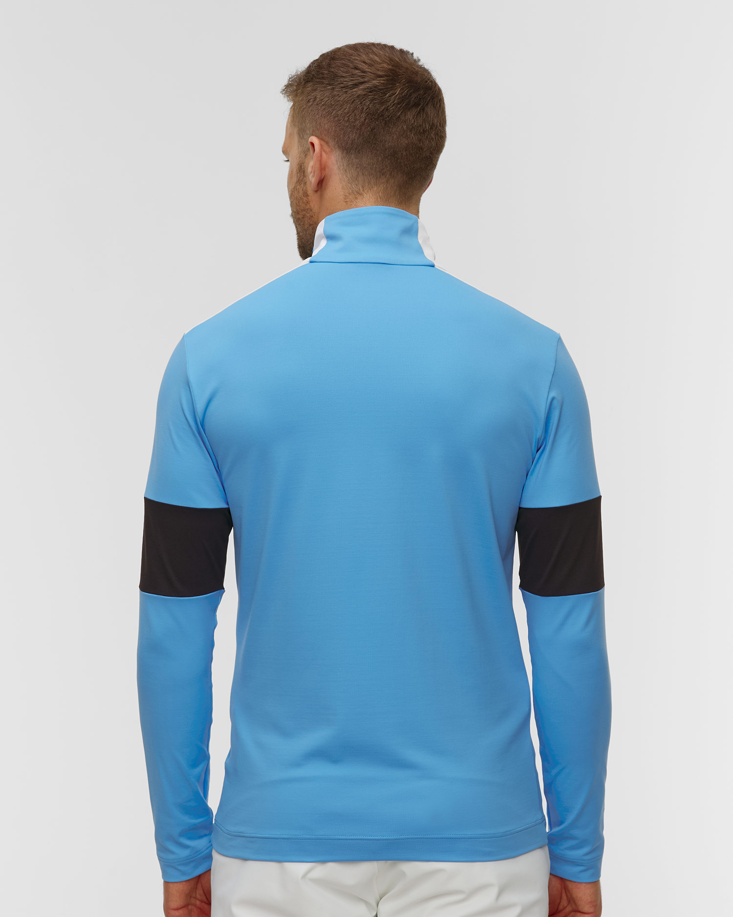 Men's blue ski turtleneck Toni Sailer Victor