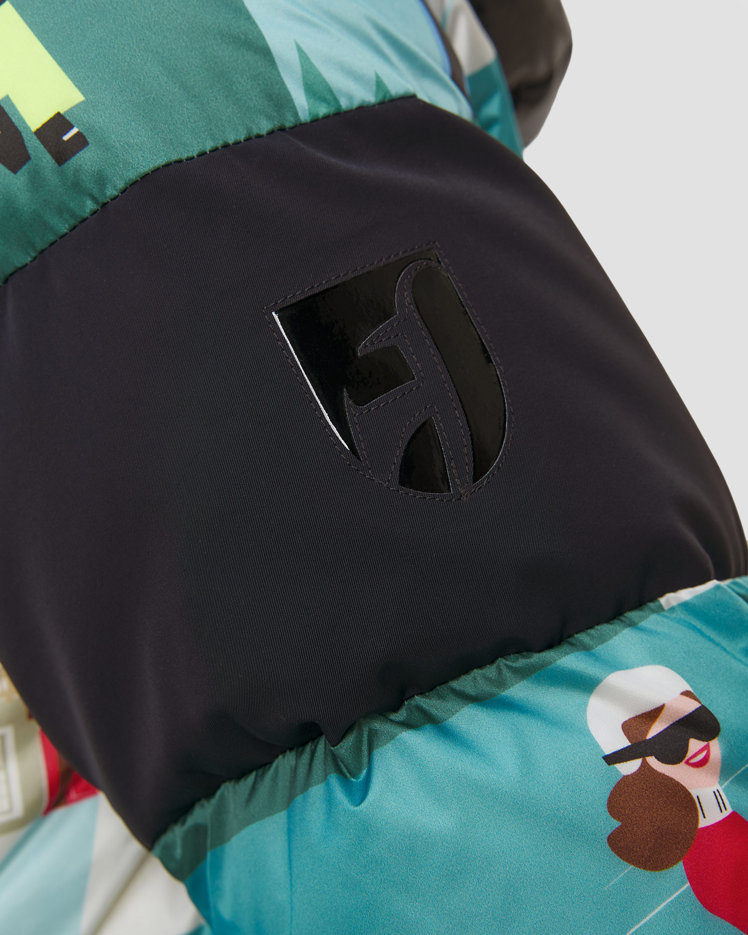 Women's ski jacket Toni Sailer Bernadette Print