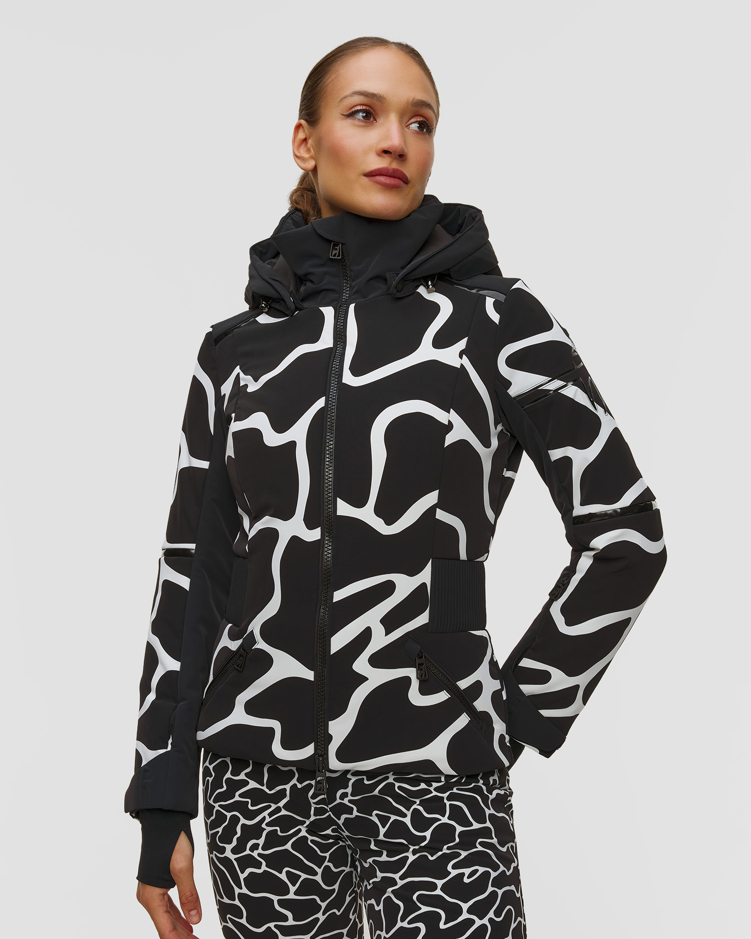 Women's ski jacket Toni Sailer Martha Print
