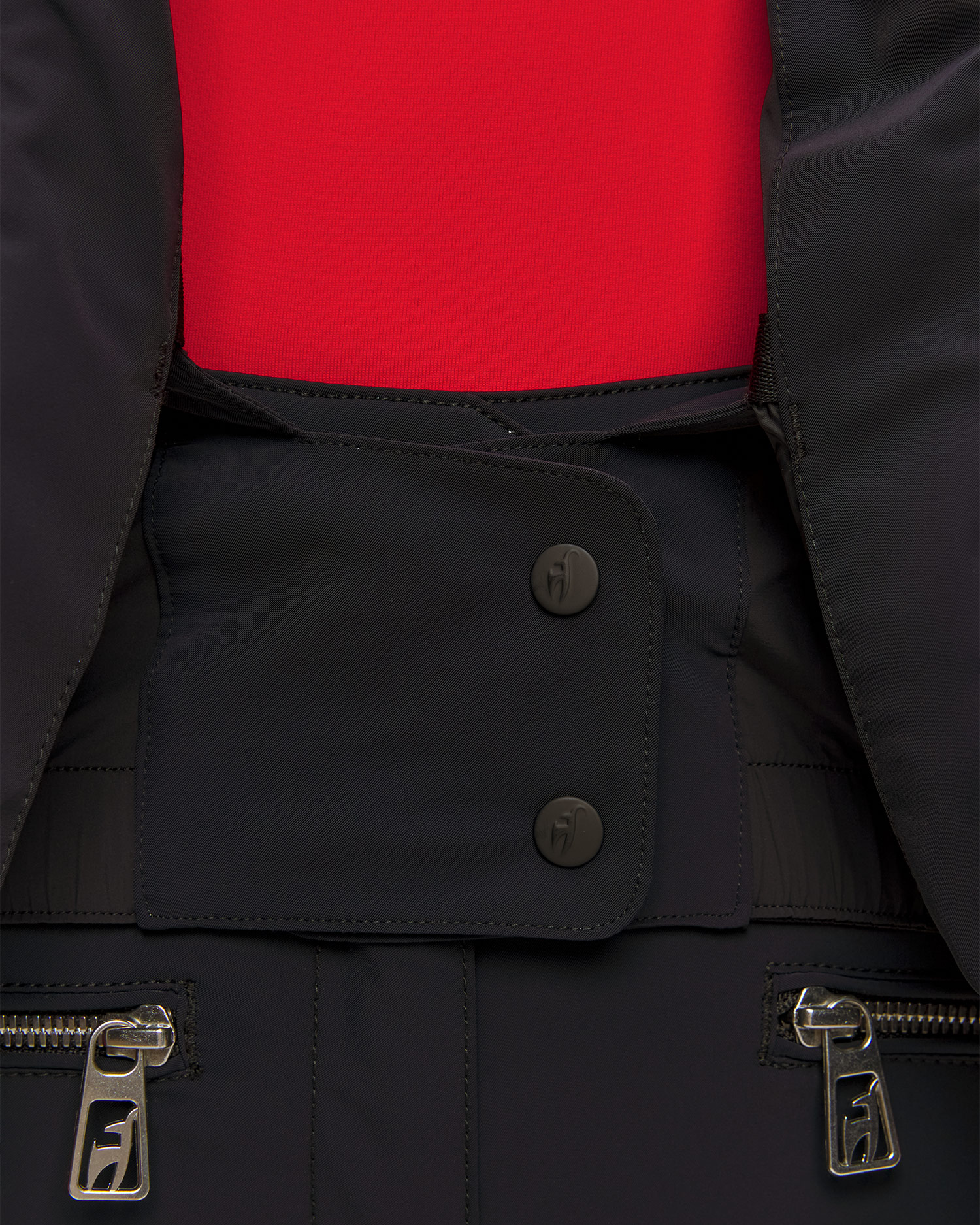 Women's red ski jacket Toni Sailer Lisbeth