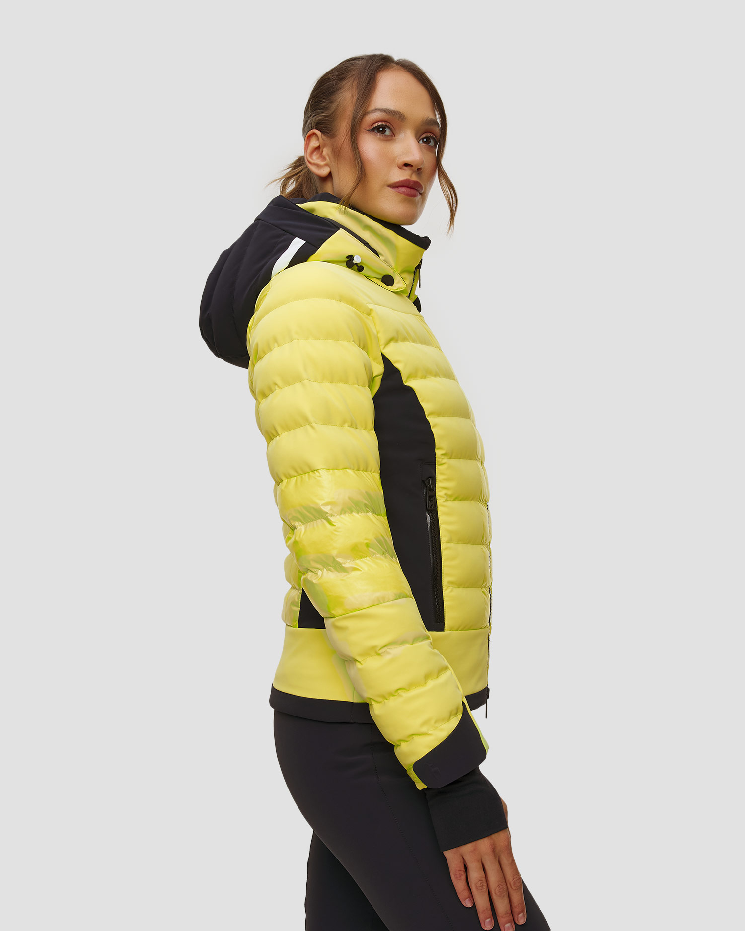 Women's yellow ski jacket Toni Sailer Lisbeth