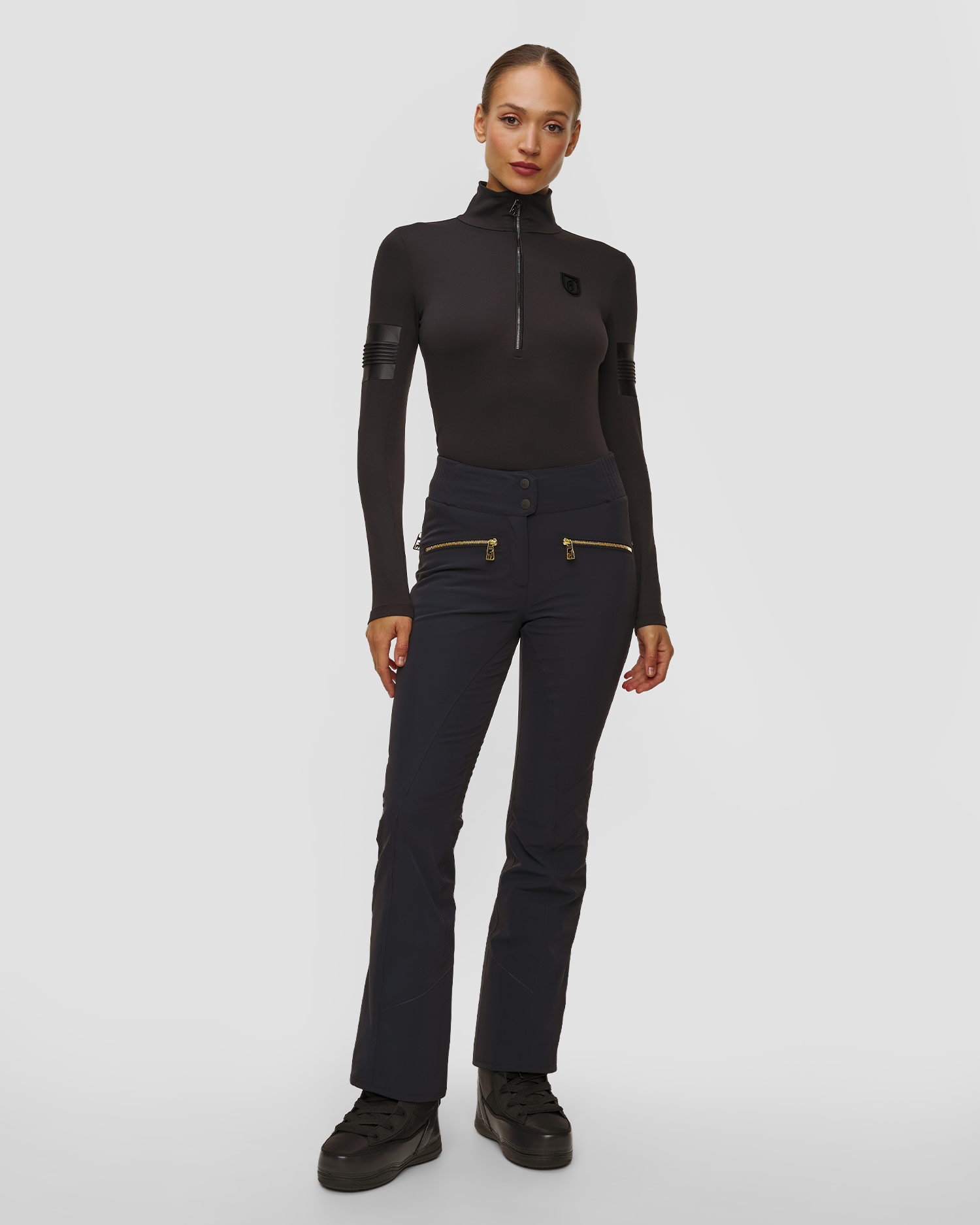 Women's black ski trousers Toni Sailer Alla
