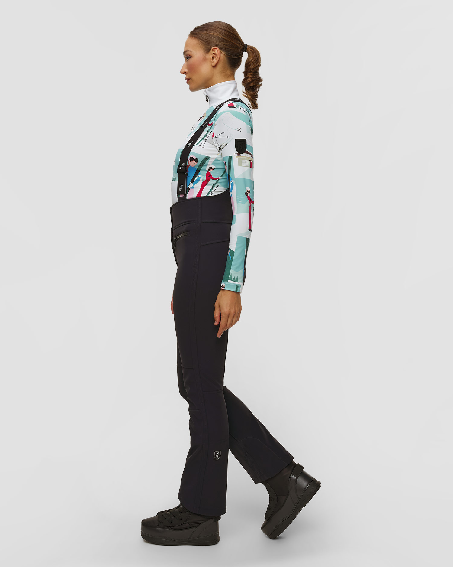 Women's black ski trousers Toni Sailer Delfina