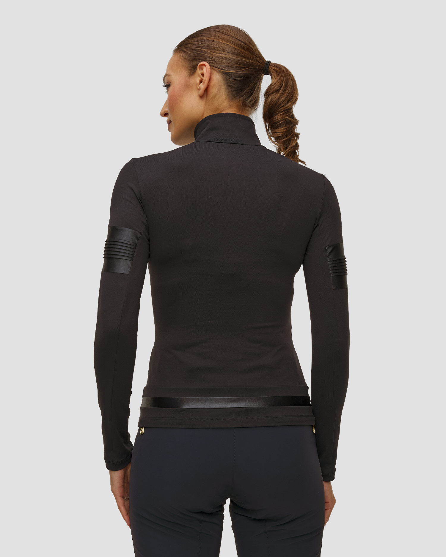 Toni Sailer Kiki Ski-Rollkragenpullover für Damen in Schwarz