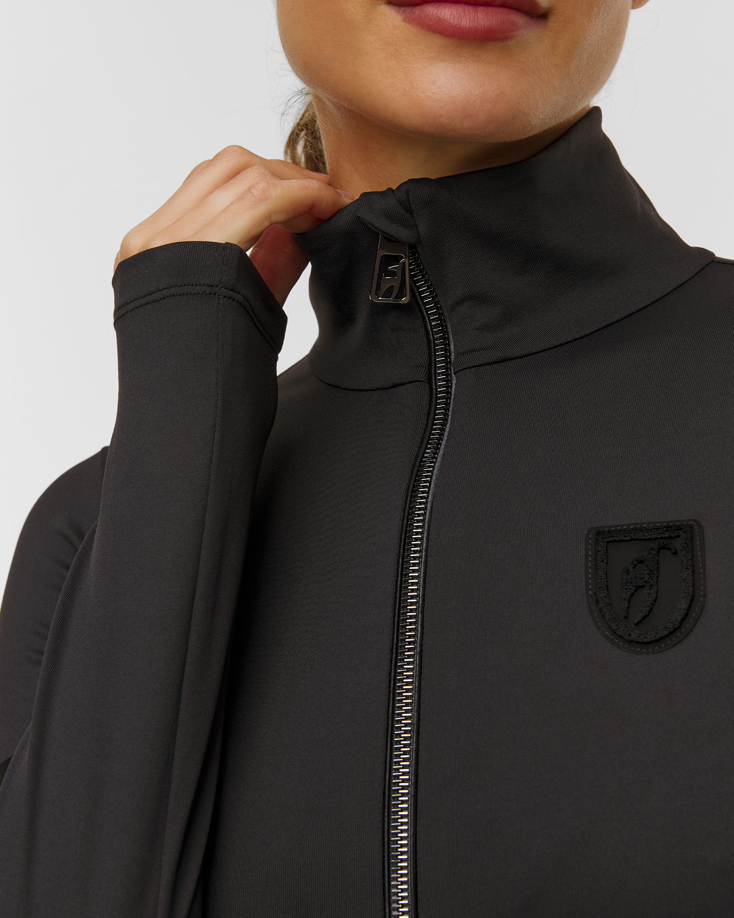 Toni Sailer Kiki Ski-Rollkragenpullover für Damen in Schwarz