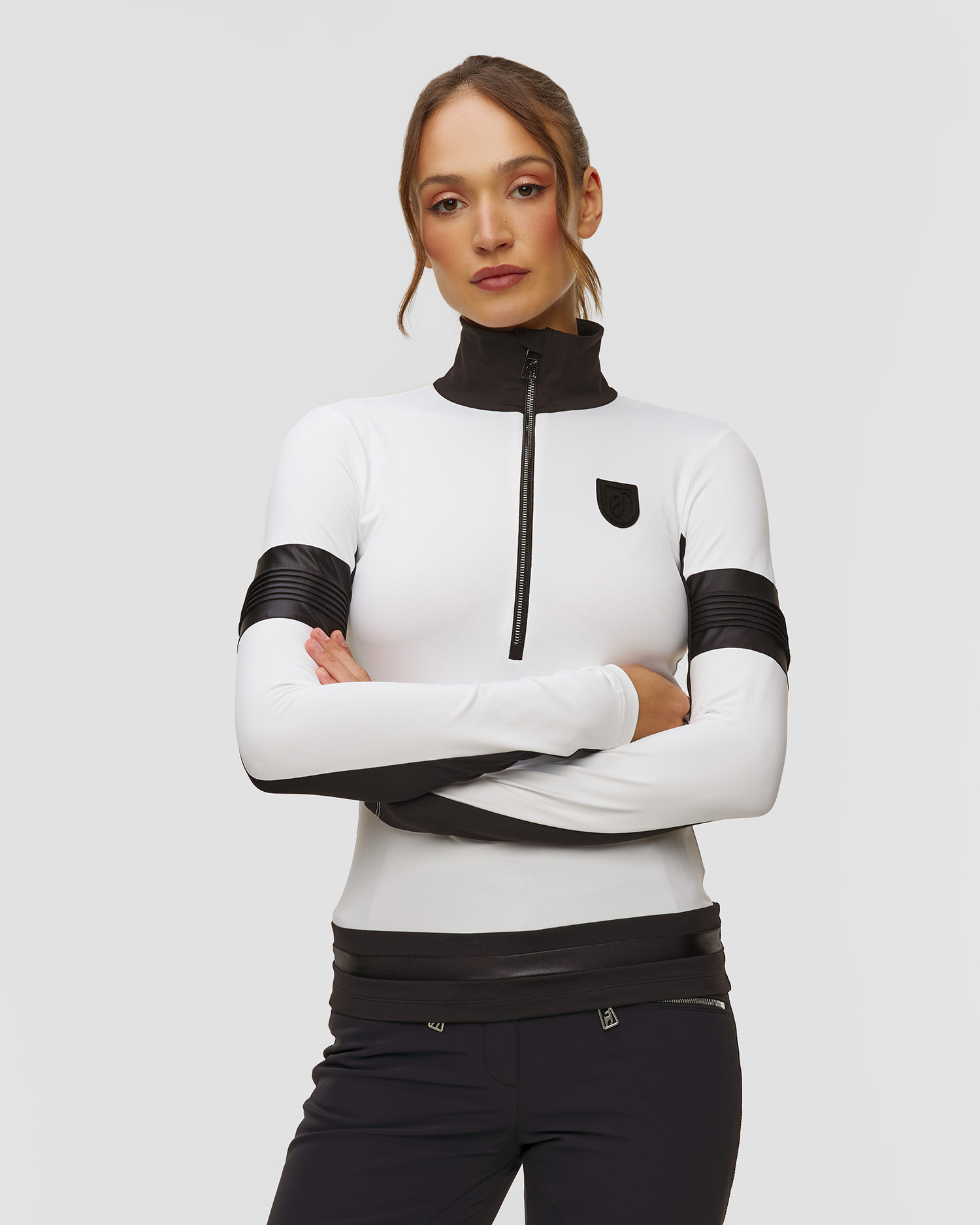 Toni Sailer Kiki Ski-Rollkragenpullover für Damen in Weiß