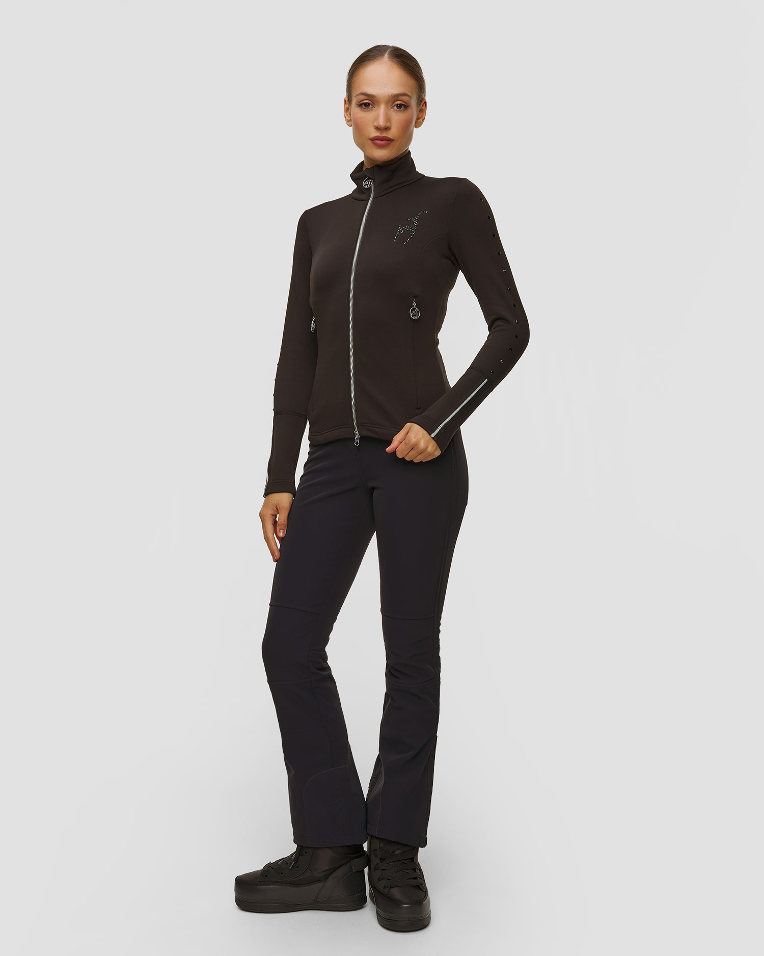 Toni Sailer Kathi Special Damen-Sweatshirt in Schwarz