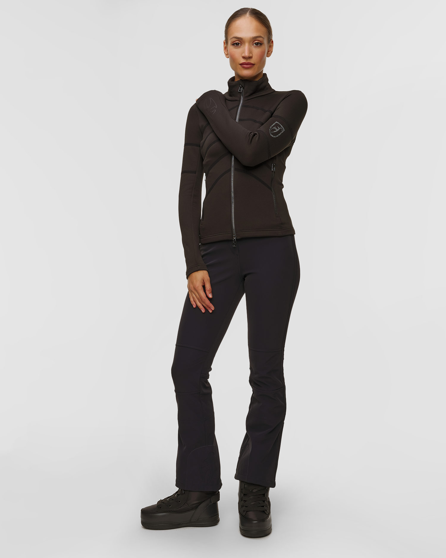 Women's black sweatshirt Toni Sailer Sue