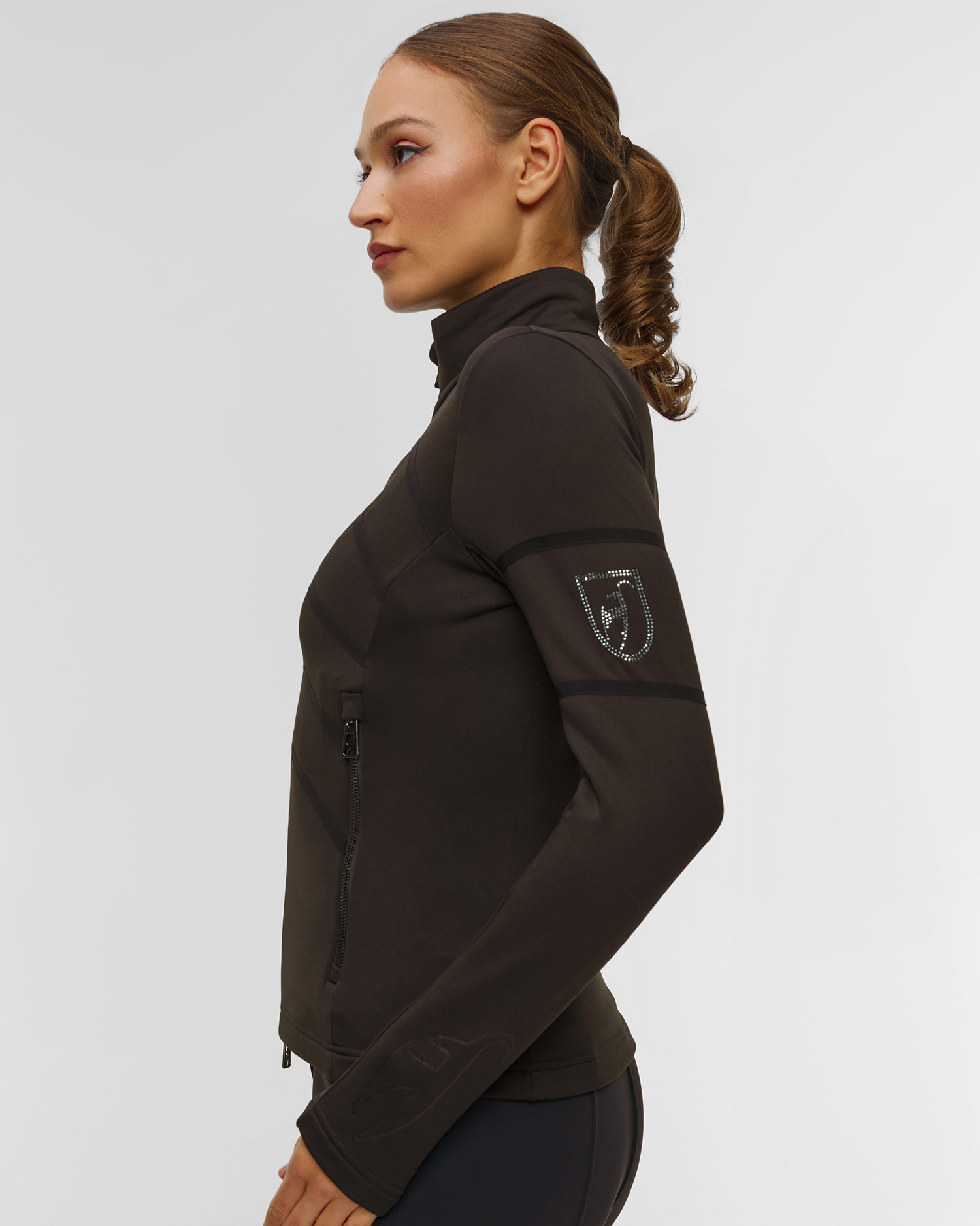 Women's black sweatshirt Toni Sailer Sue