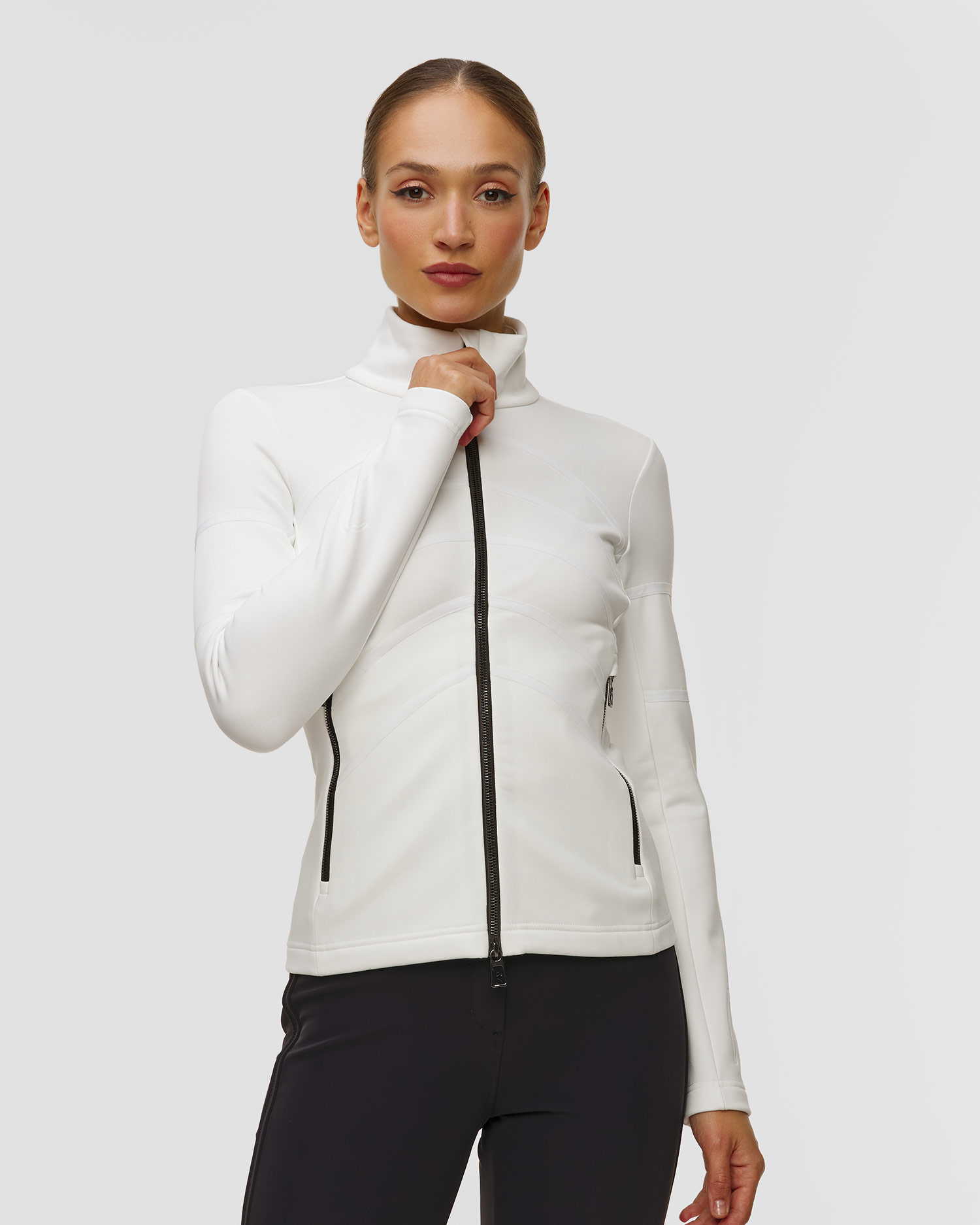 Women's white sweatshirt Toni Sailer Sue