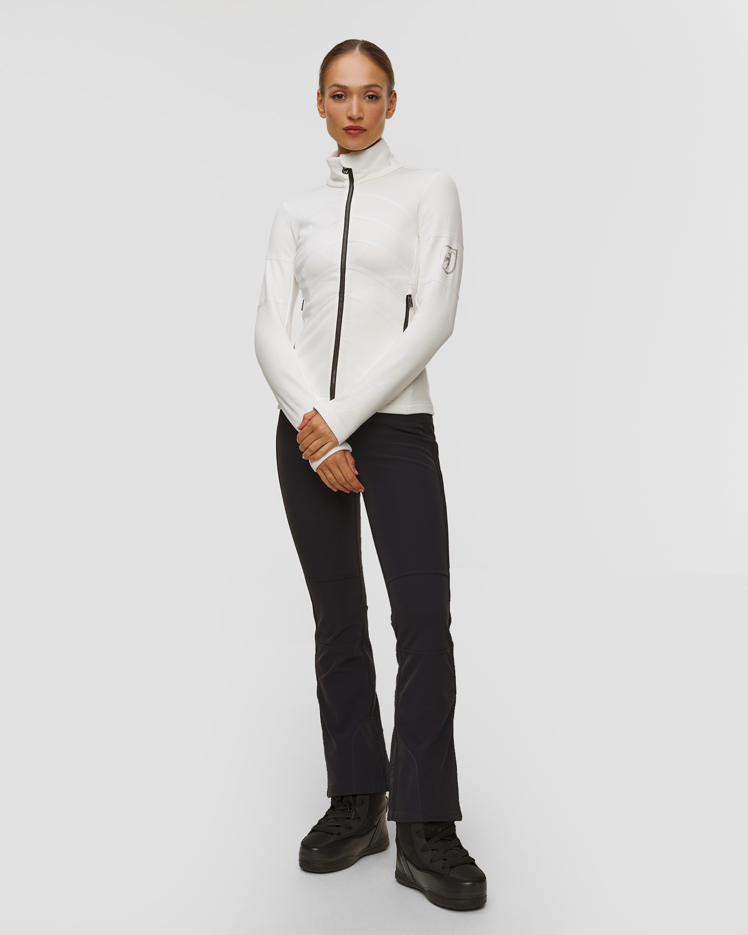 Women's white sweatshirt Toni Sailer Sue