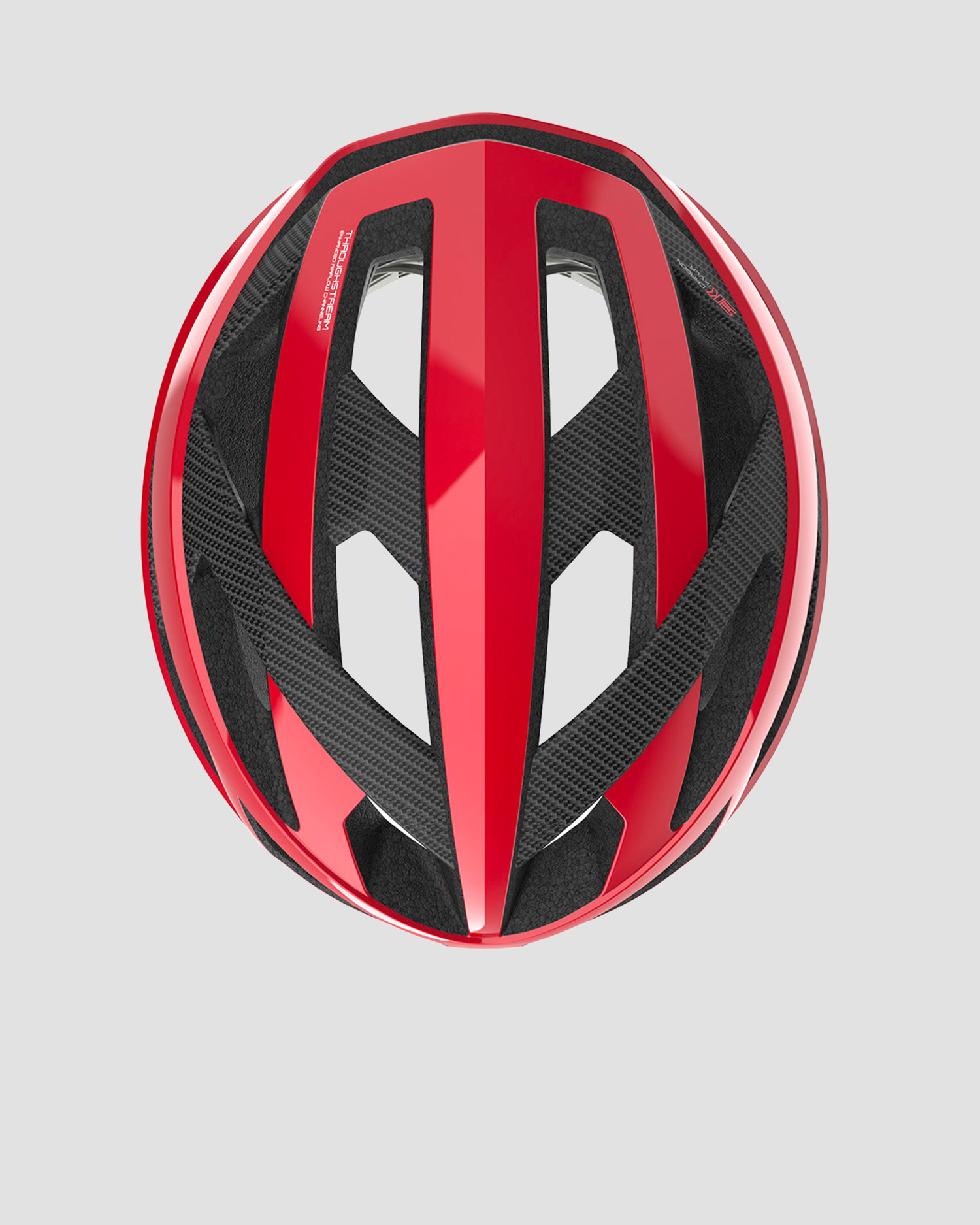 Black and red cycling helmet Rudy Project Rebel