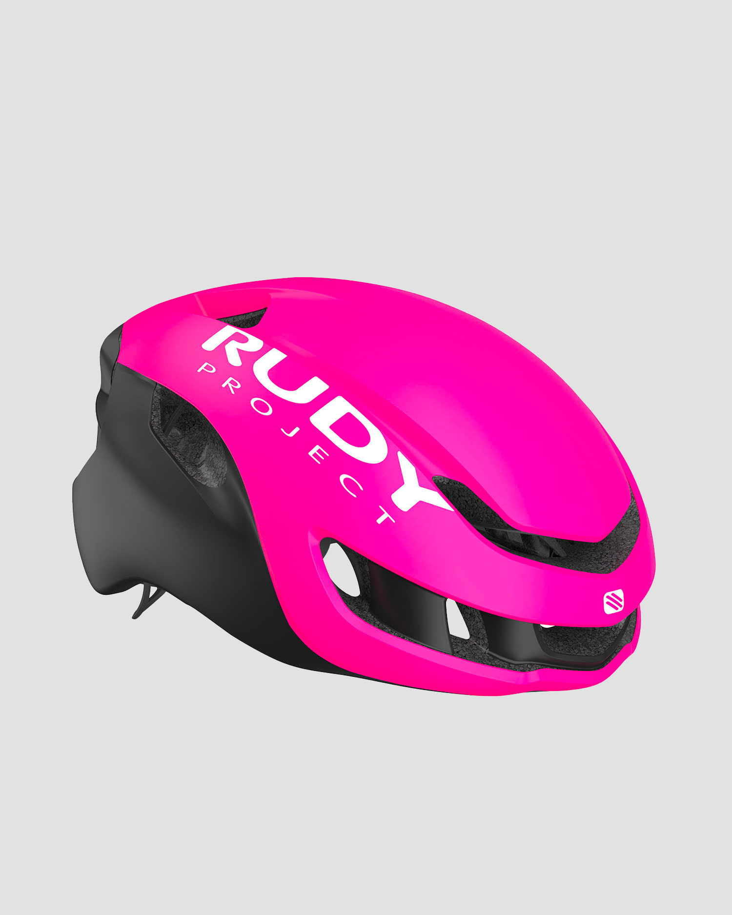 Różowo-czarny kask rowerowy Rudy Project Nytron