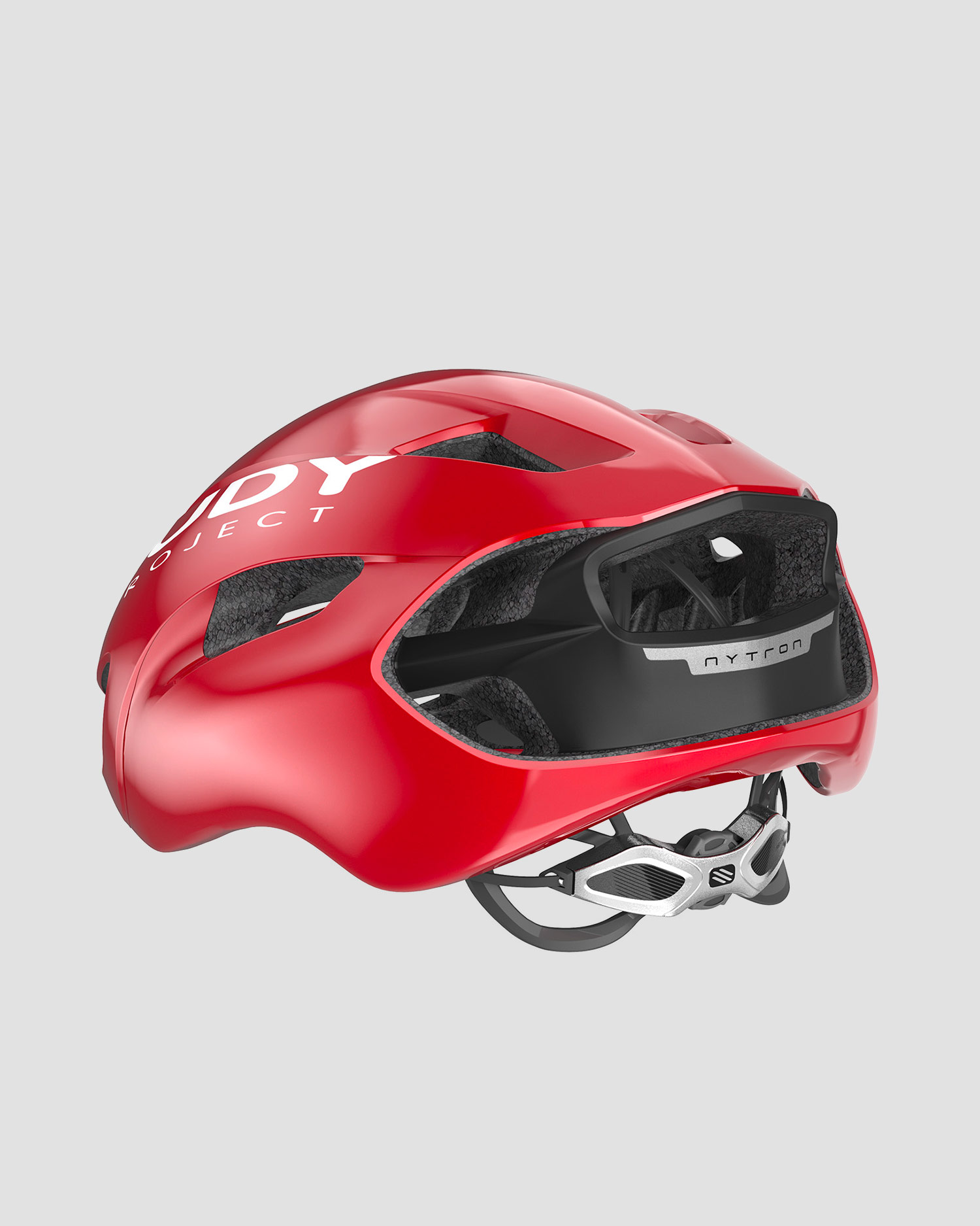 Red cycling helmet Rudy Project Nytron