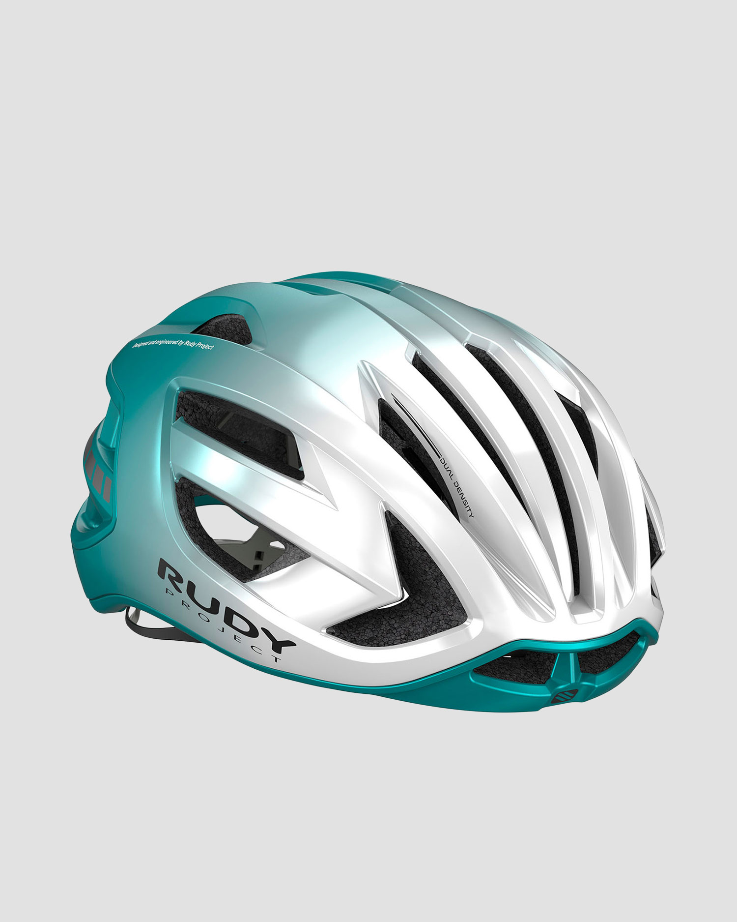Casco da ciclismo Rudy Project Egos, Colore/Disegno: Biały,Niebieski