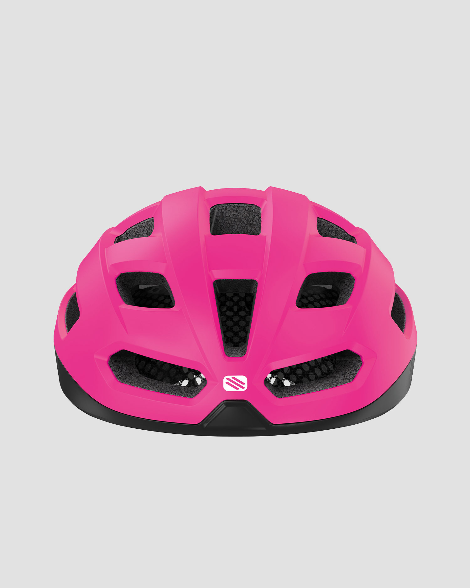 Różowo-czarny kask rowerowy Rudy Project Skudo