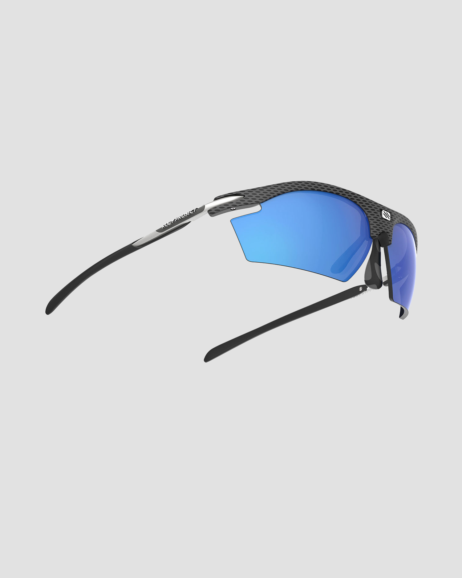 Lunettes polarisées grises Rudy Project Rydon avec verres Polar 3FX HDR Multilaser Blue