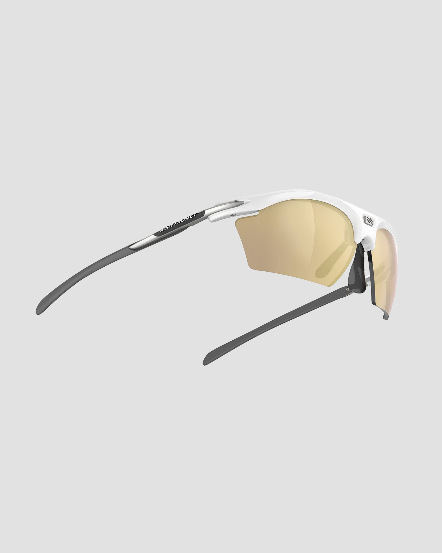 Okulary RUDY PROJECT RYDON SLIM WHITE GLOSS - MULTILASER GOLD