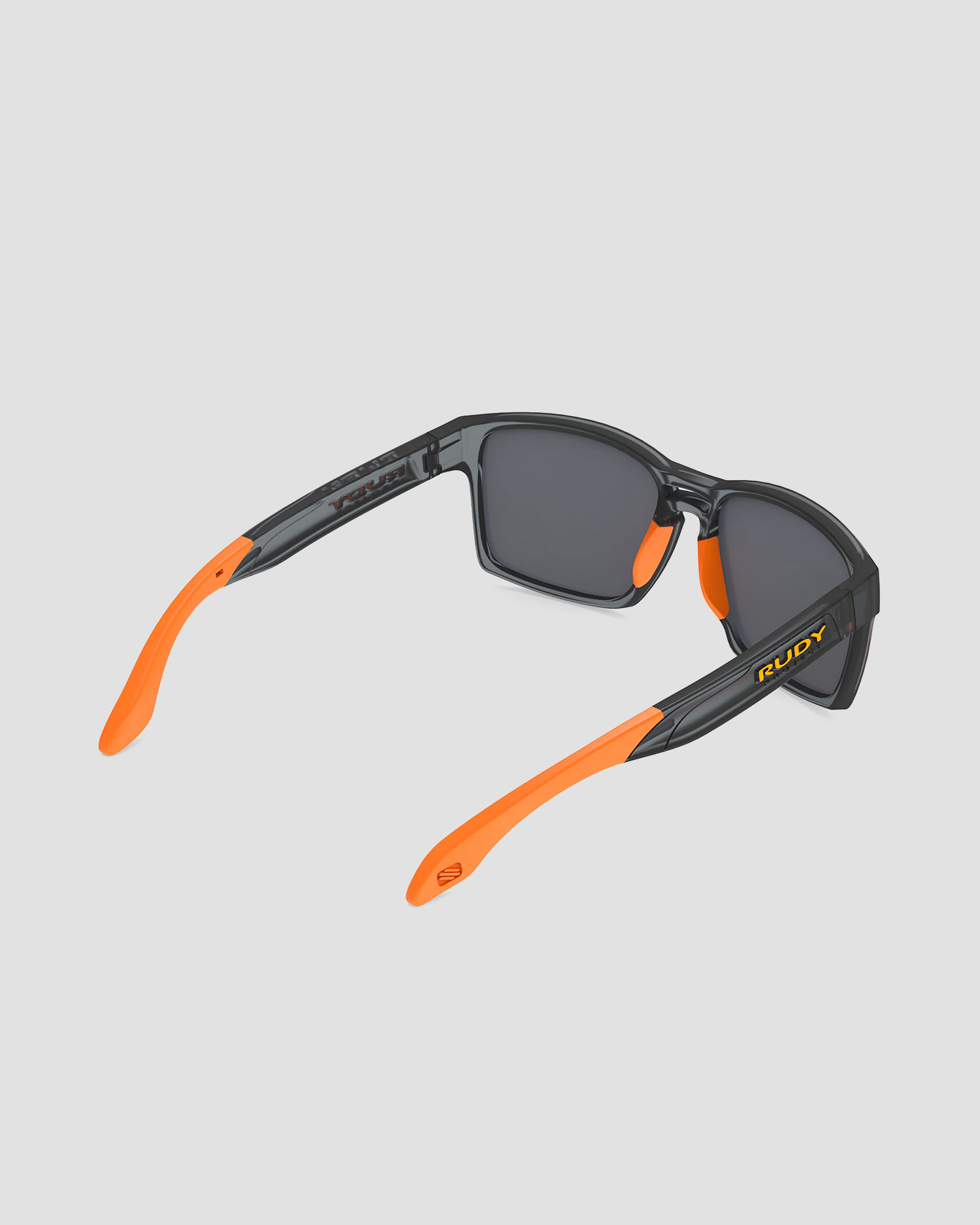 Lunettes de soleil grises et oranges Rudy Project Spinair 57 avec verres RP Optics Multilaser Orange