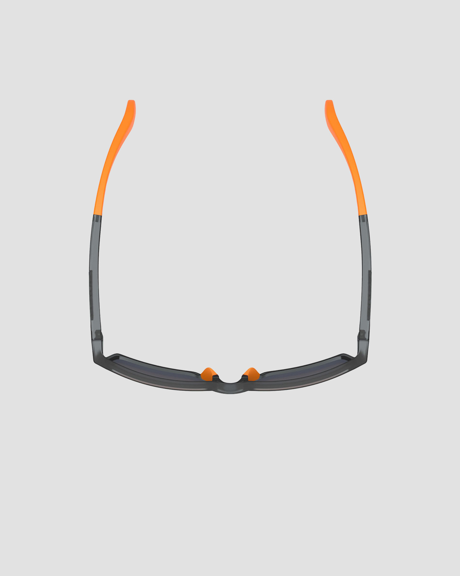 Lunettes de soleil grises et oranges Rudy Project Spinair 57 avec verres RP Optics Multilaser Orange