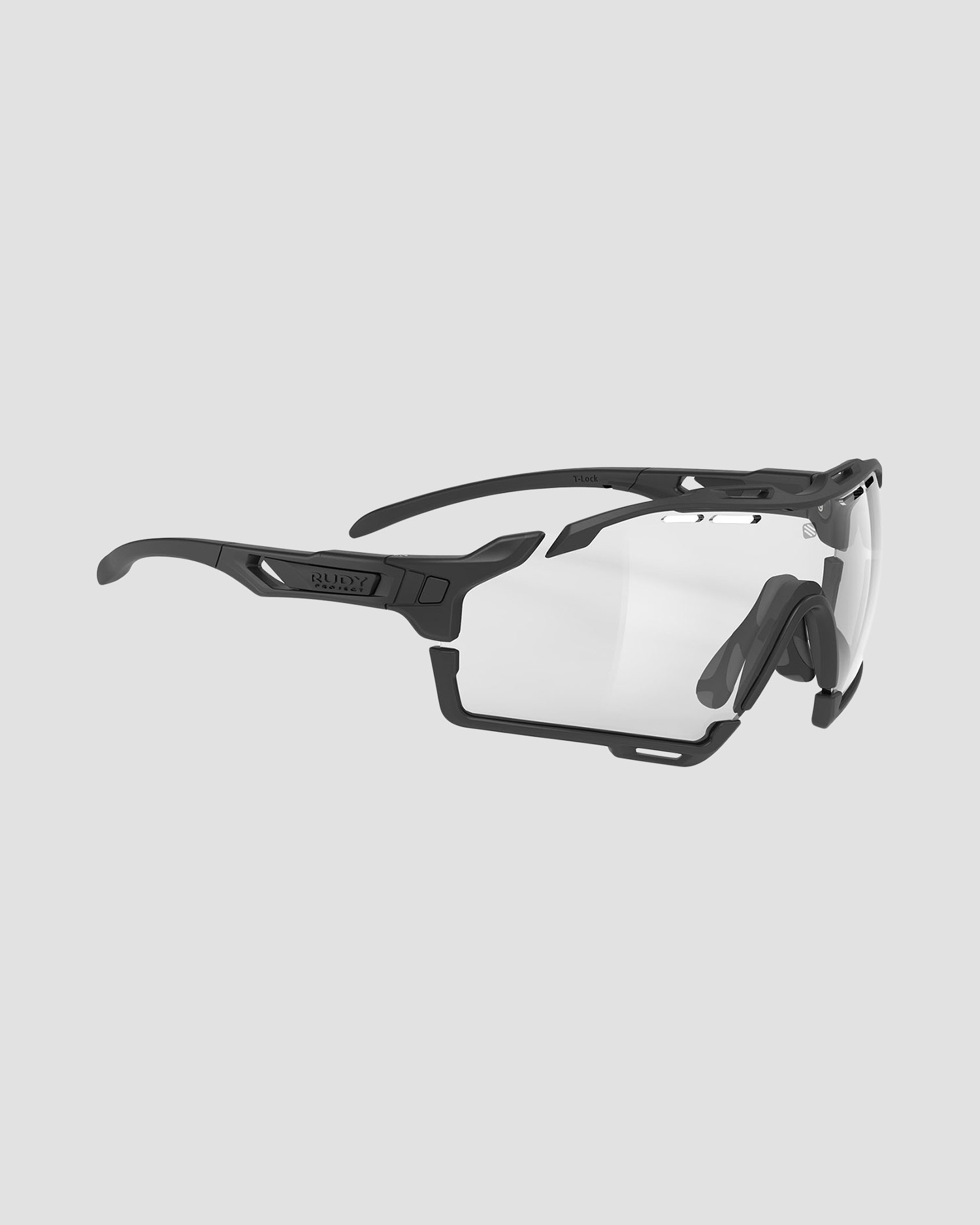 Black photochromic glasses Rudy Project Cutline with ImpactX™ Photochromic 2 Black lenses, Color/Pattern: Czarny