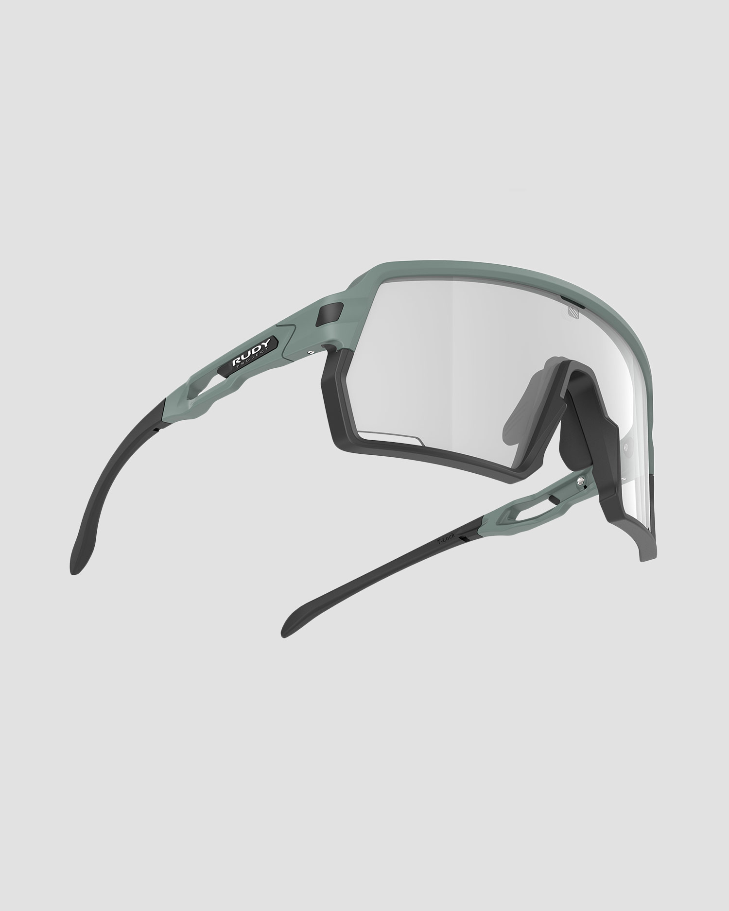 Occhiali fotocromatici Rudy Project Kelion verdi con lenti ImpactX™ Photochromic Laser 2 Black