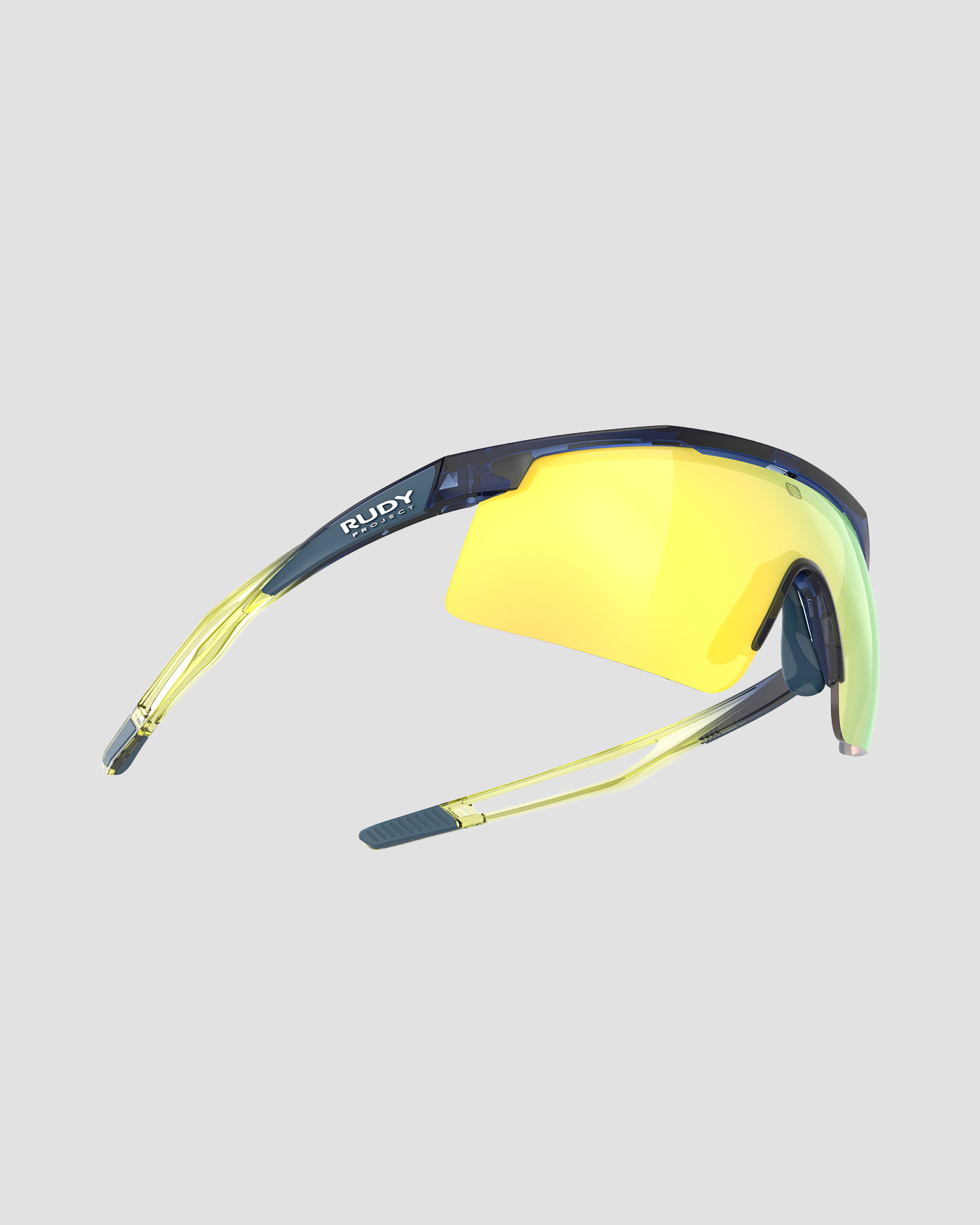 Slnečné okuliare Rudy Project Turbolence čierno-žlté so šošovkami RP Optics Multilaser Yellow