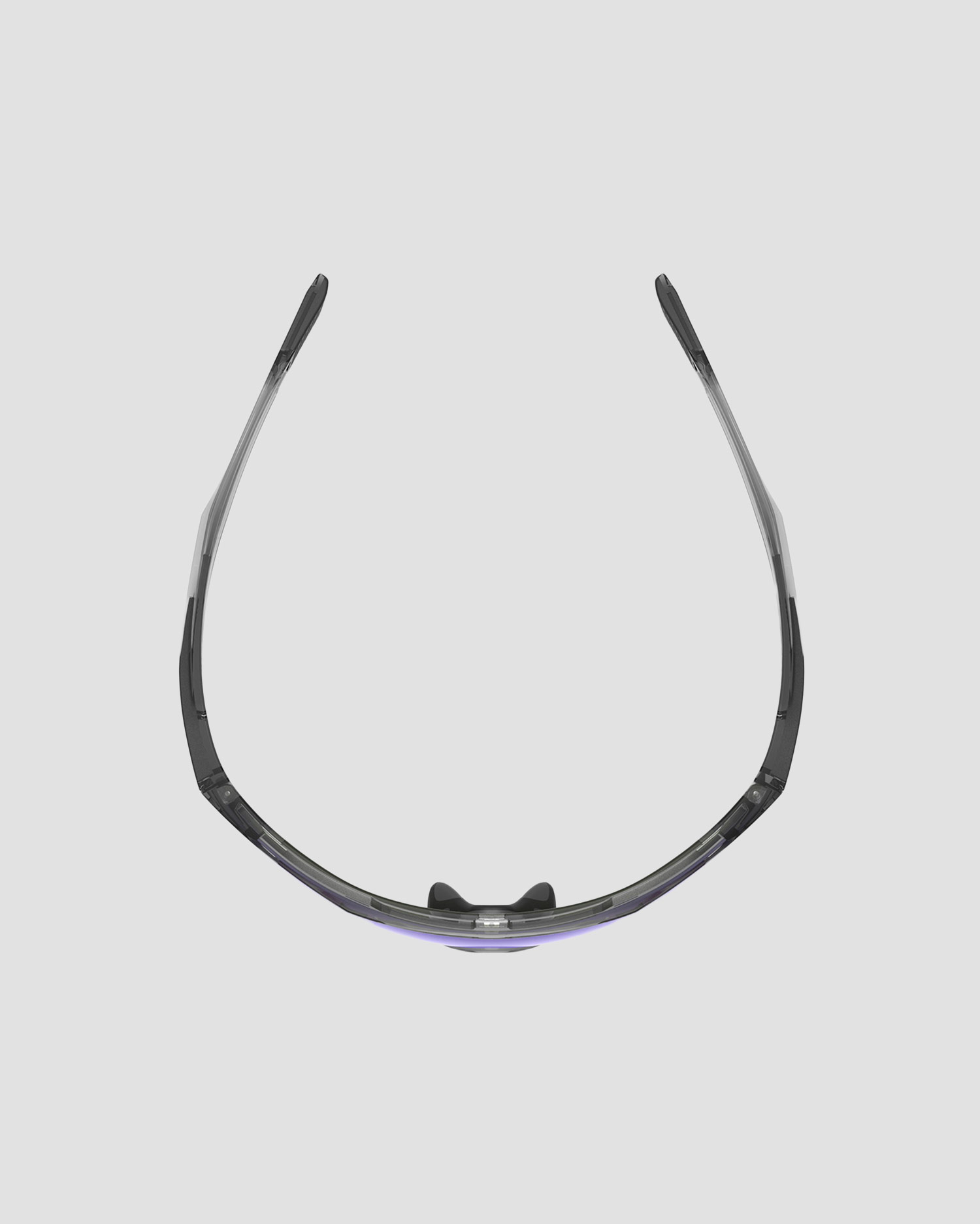 Ochelari de soare Rudy Project Turbolence gri cu lentile RP Optics Multilaser Violet