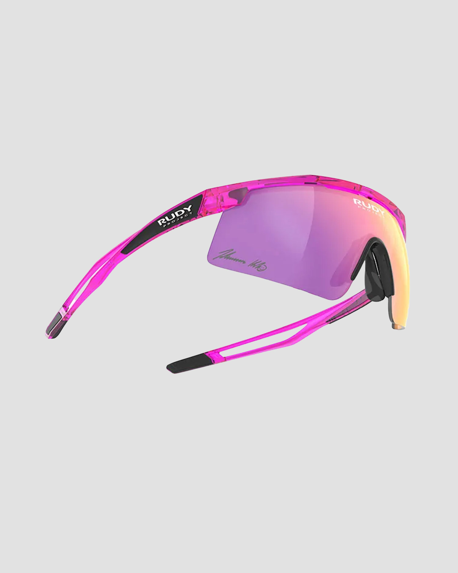 Slnečné okuliare Rudy Project Turbolence Klaebo ružové so sklami RP Optics Multilaser Sunset
