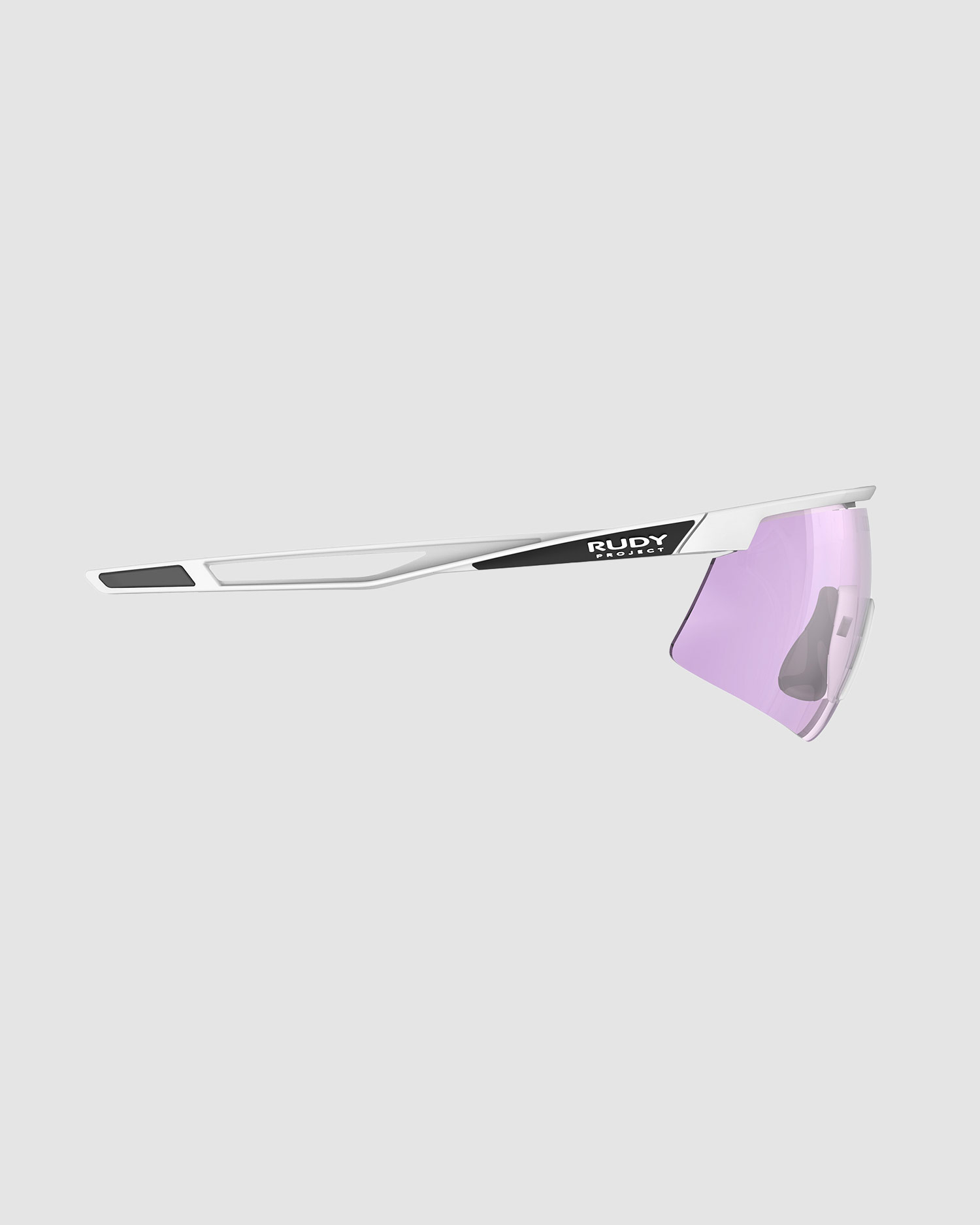 Fotochromatické okuliare Rudy Project Turbolence biele so šošovkami ImpactX® Photochromic 2 Laser Purple
