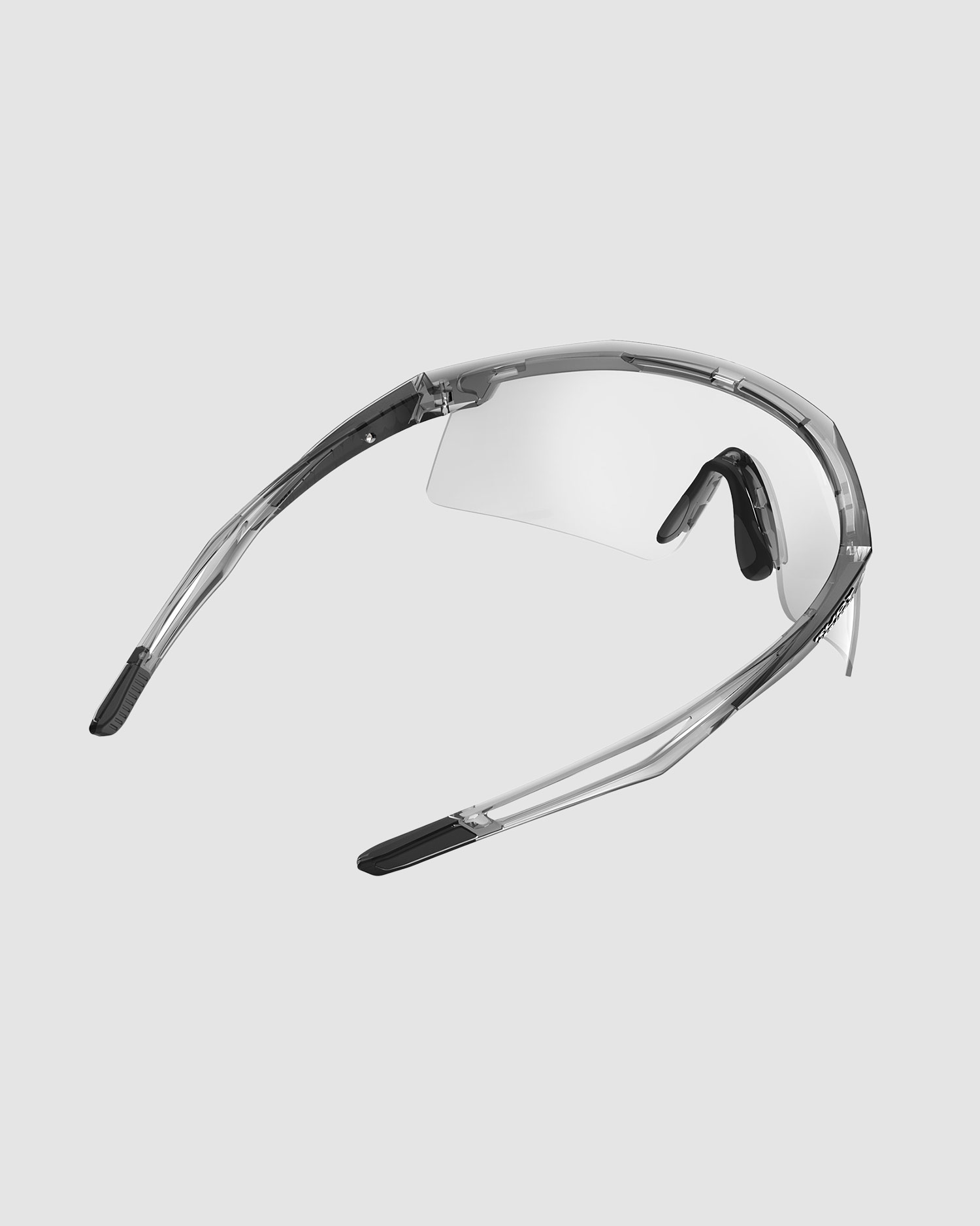 Okulary fotochromatyczne Rudy Project Turbolence szare z soczewkami ImpactX® Photochromic 2 Laser Black