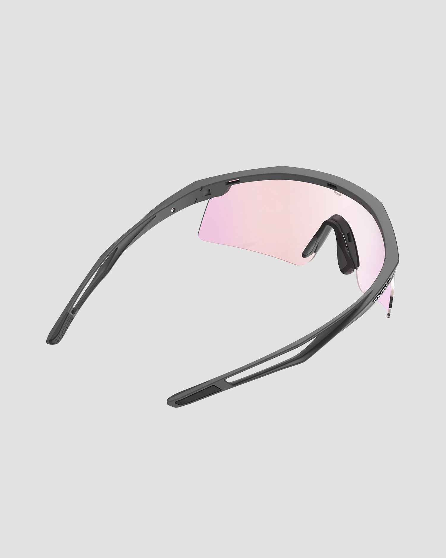 Okulary fotochromatyczne Rudy Project Turbolence czarne z soczewkami ImpactX® Photochromic 2 Red