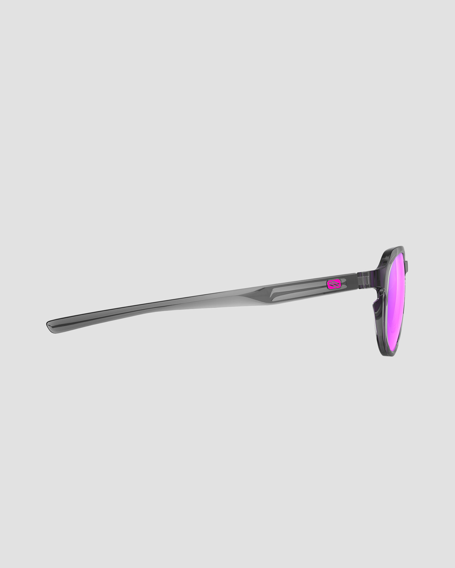 Ochelari de soare Rudy Project Glamshady gri cu lentile RP Optics Multilaser Violet