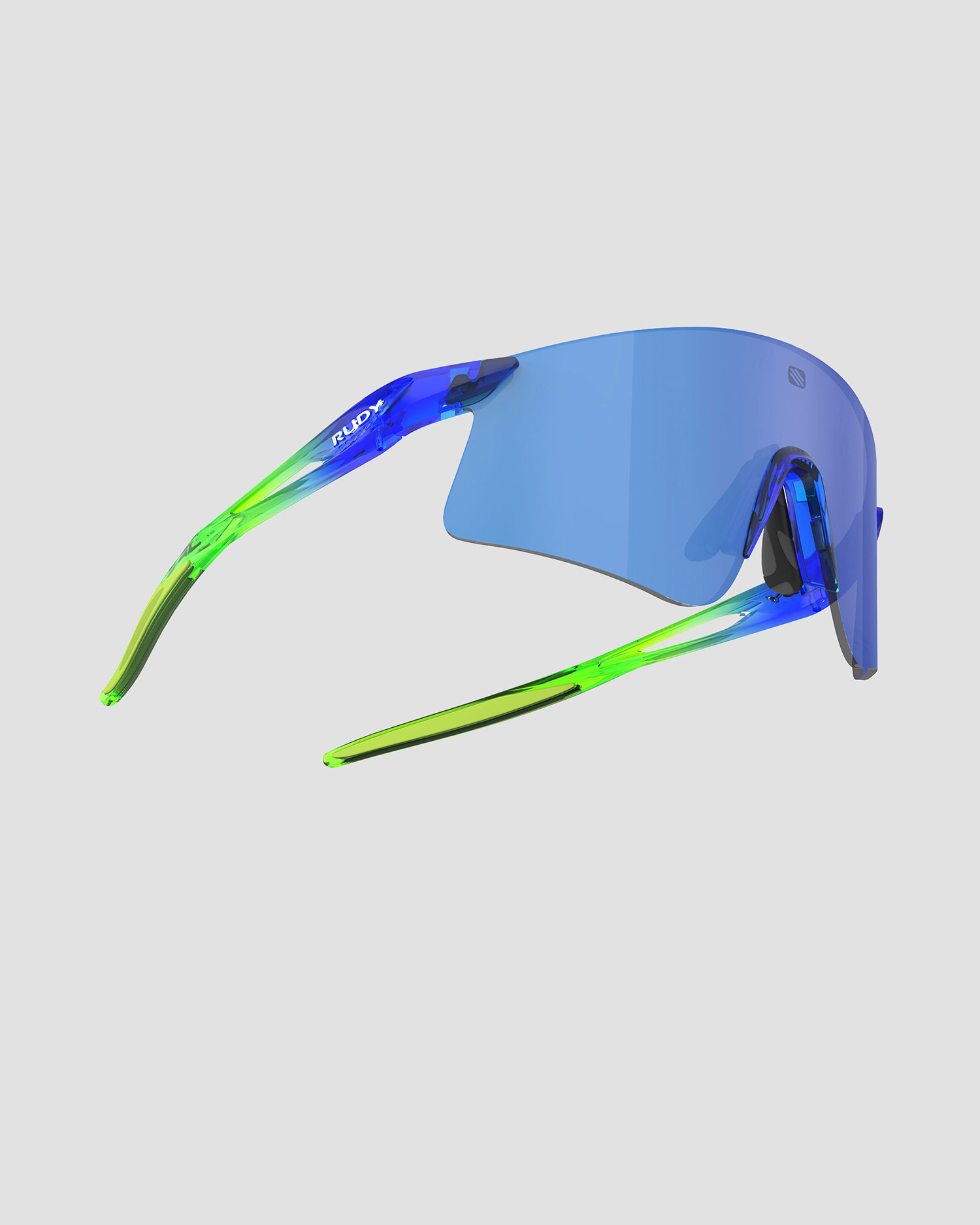 Occhiali da sole Rudy Project Astral X blu-verdi con lenti RP Optics Multilaser Blue
