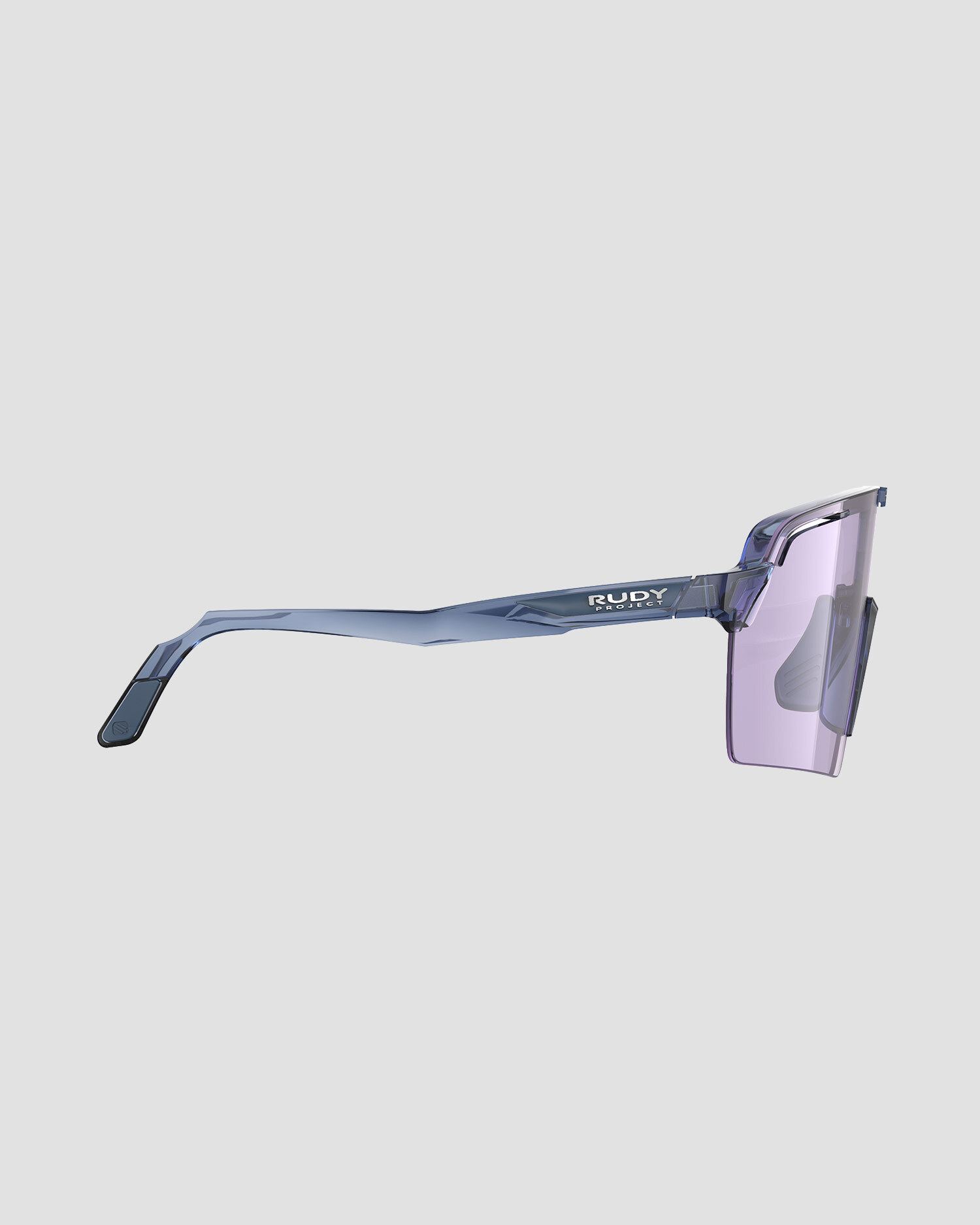 Occhiali fotocromatici Rudy Project Spinshield Pro blu scuro con lenti ImpactX™ Photochromic 2 Laser Purple