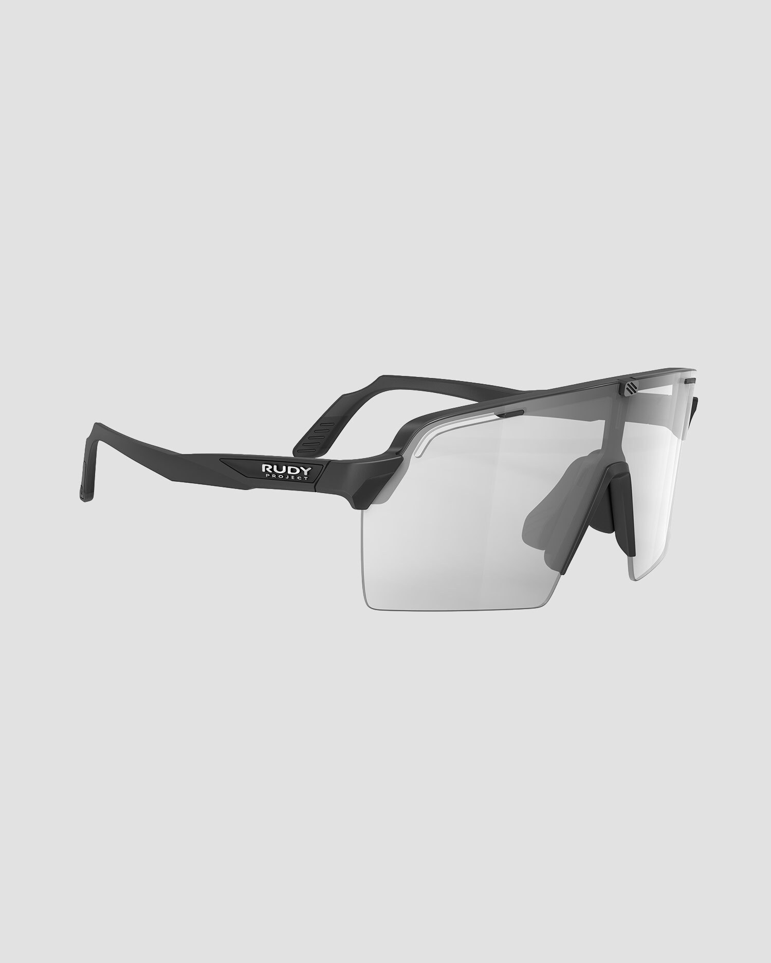 Occhiali fotocromatici Rudy Project Spinshield Pro neri con lente ImpactX™ Photochromic 2 Laser Black
